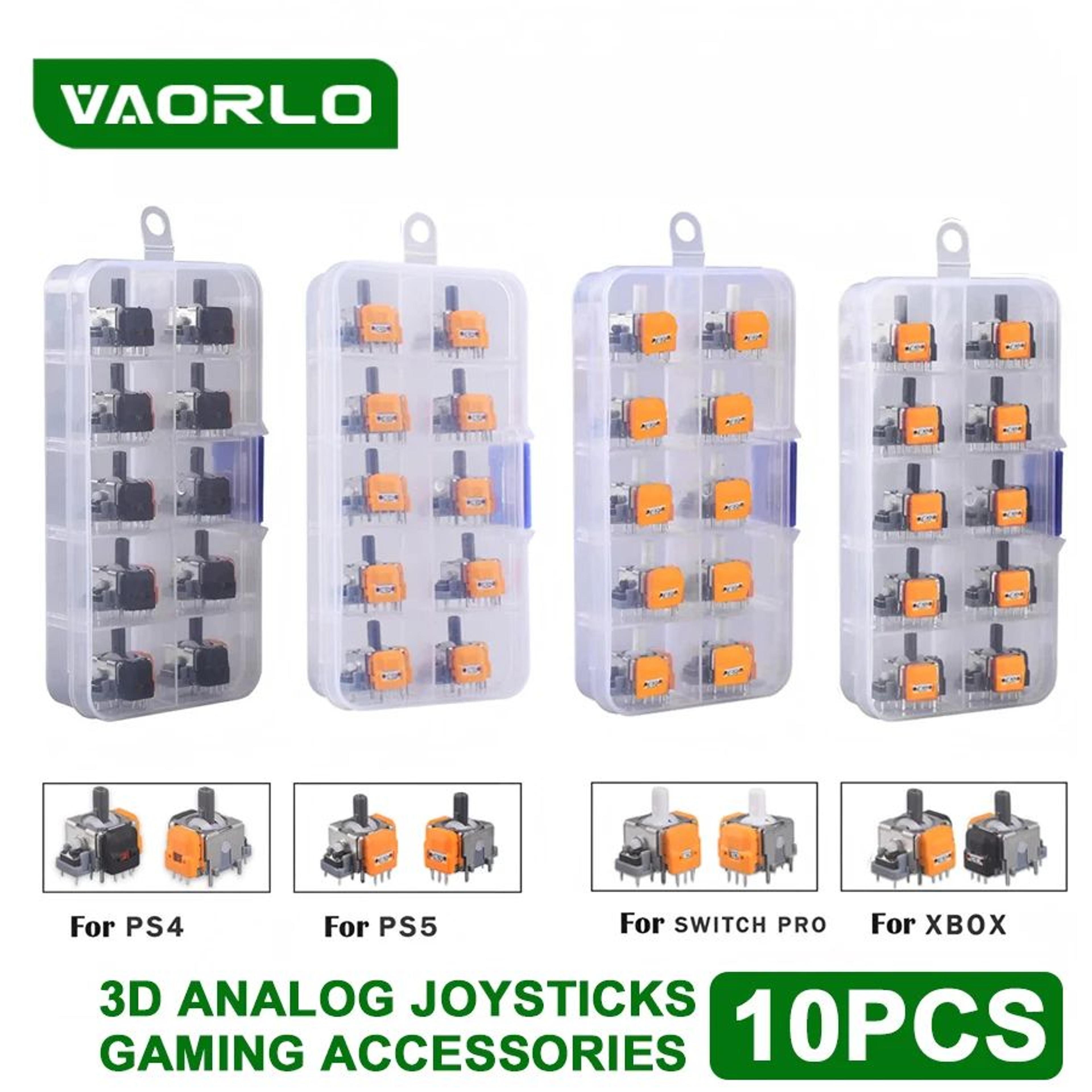10pcs 3d hall effect adjustable joystick modules