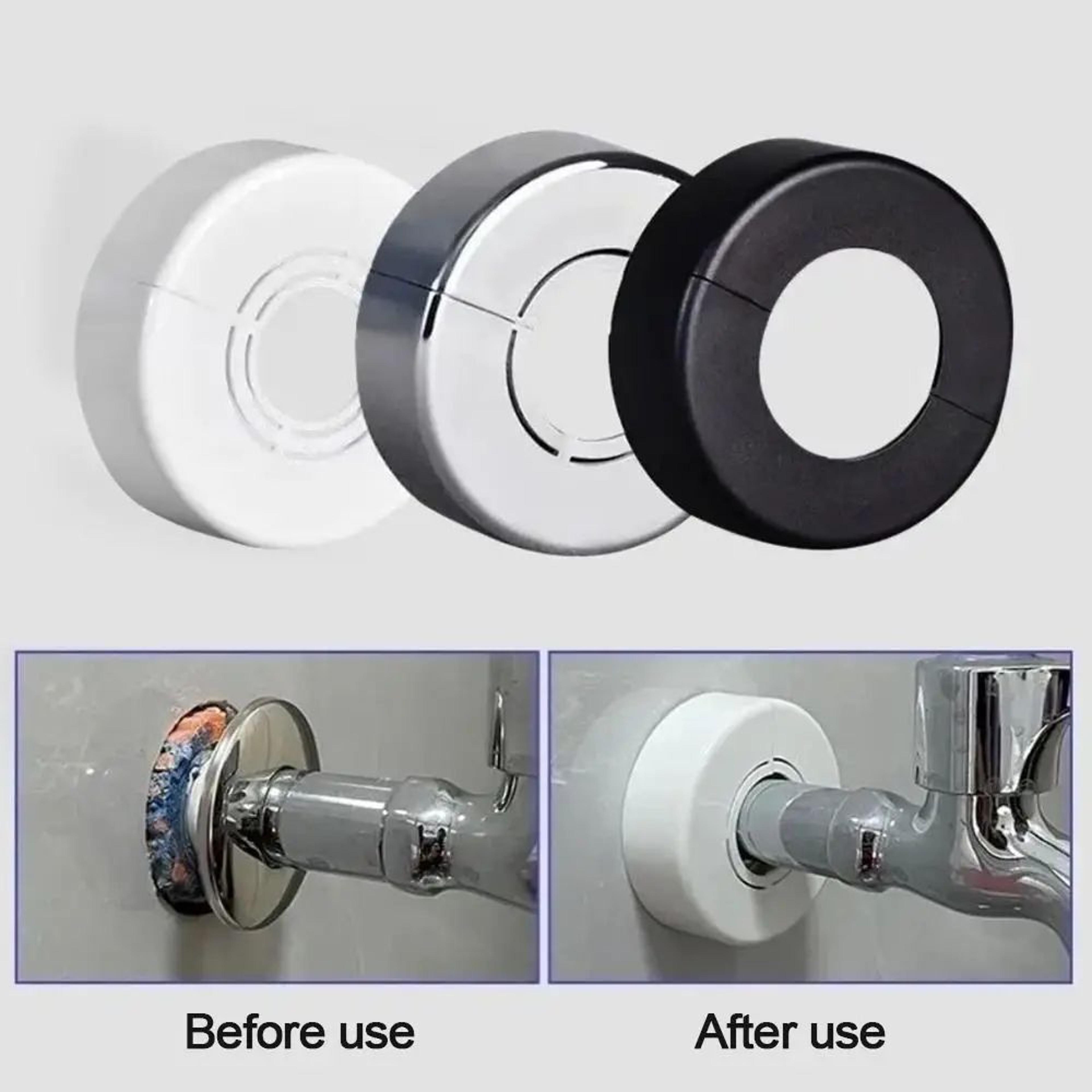 Adjustable ABS Shower Faucet Wall Flange Cover 3