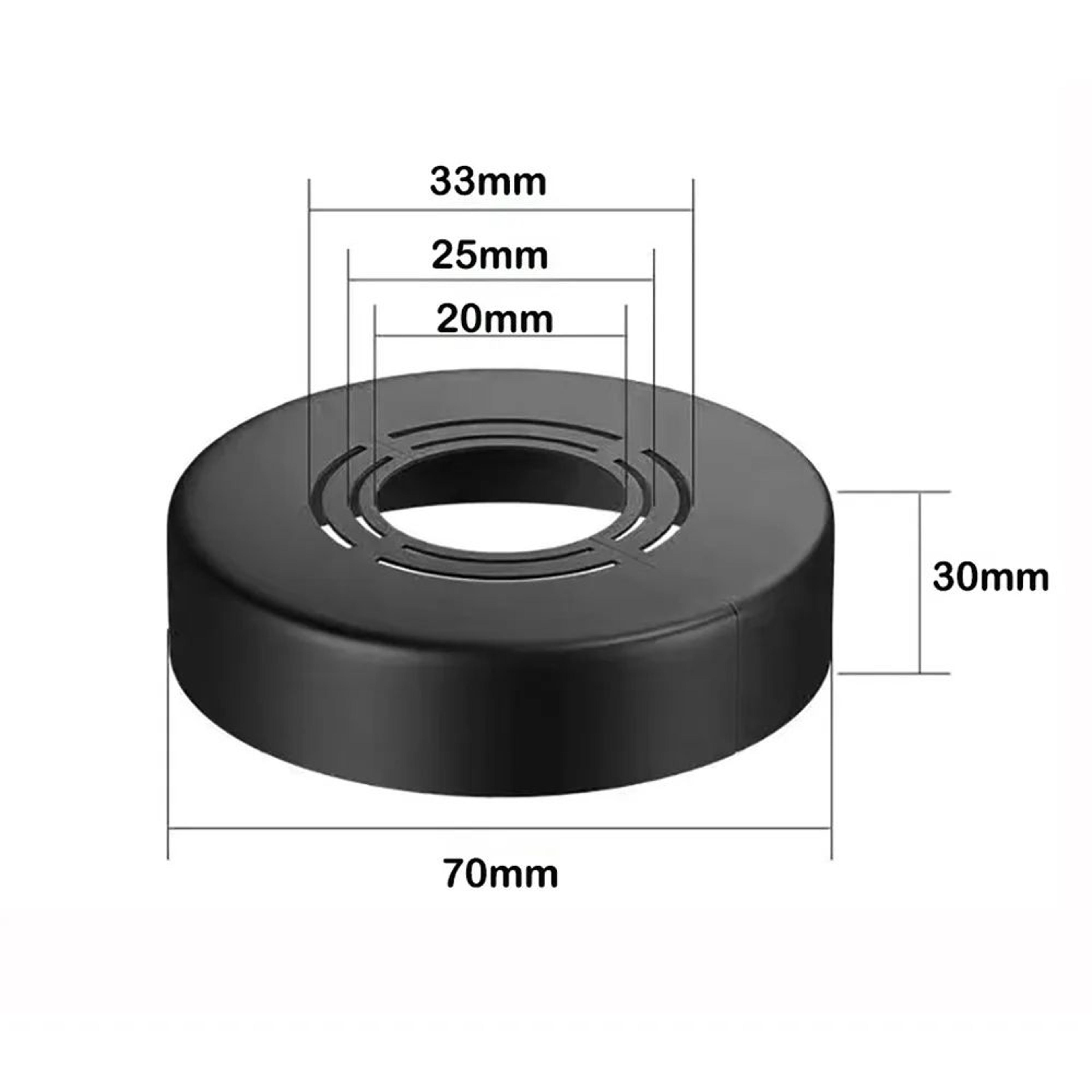 Adjustable ABS Shower Faucet Wall Flange Cover 16