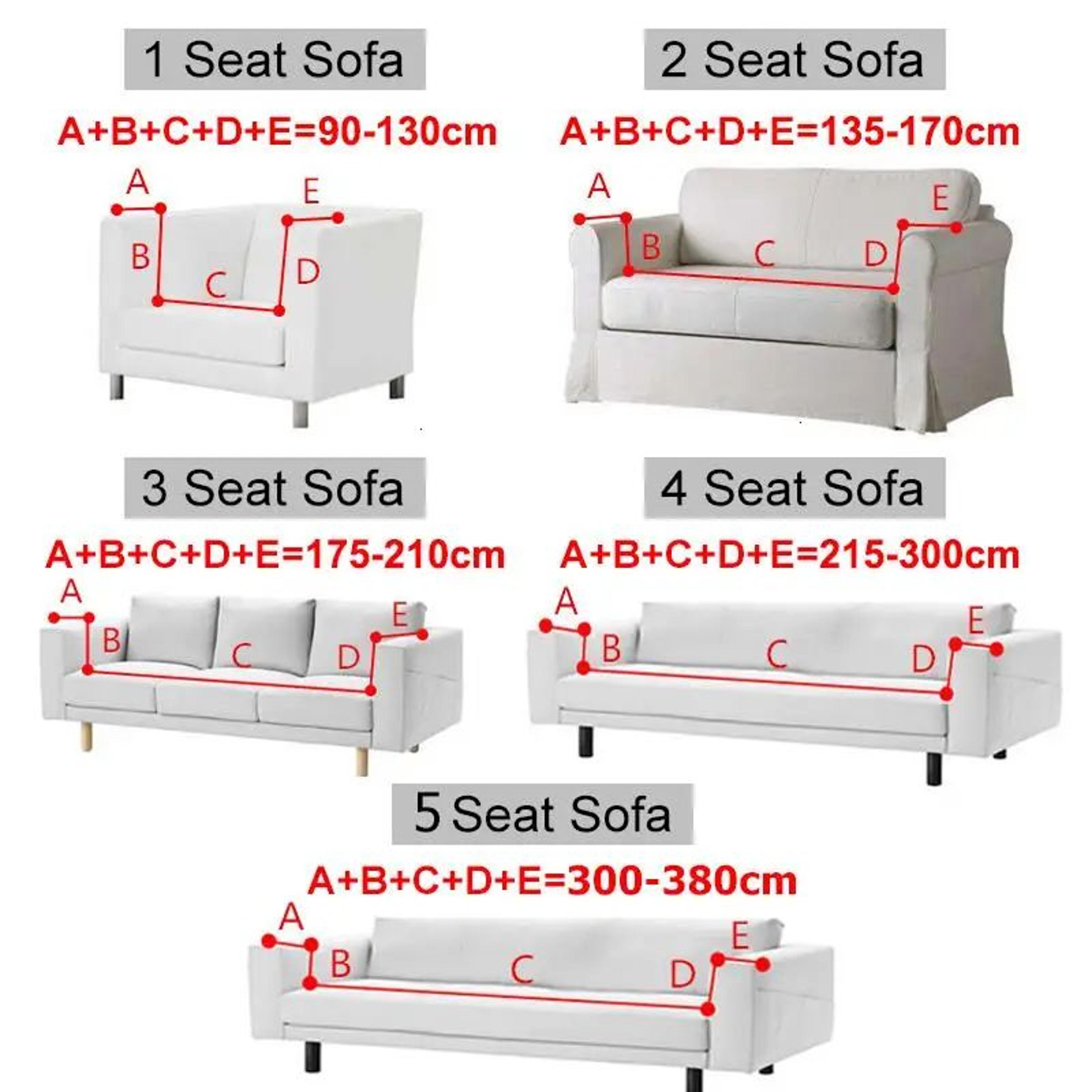 Elastic Jacquard Stretch Sofa Cover For Sectional Couch 1