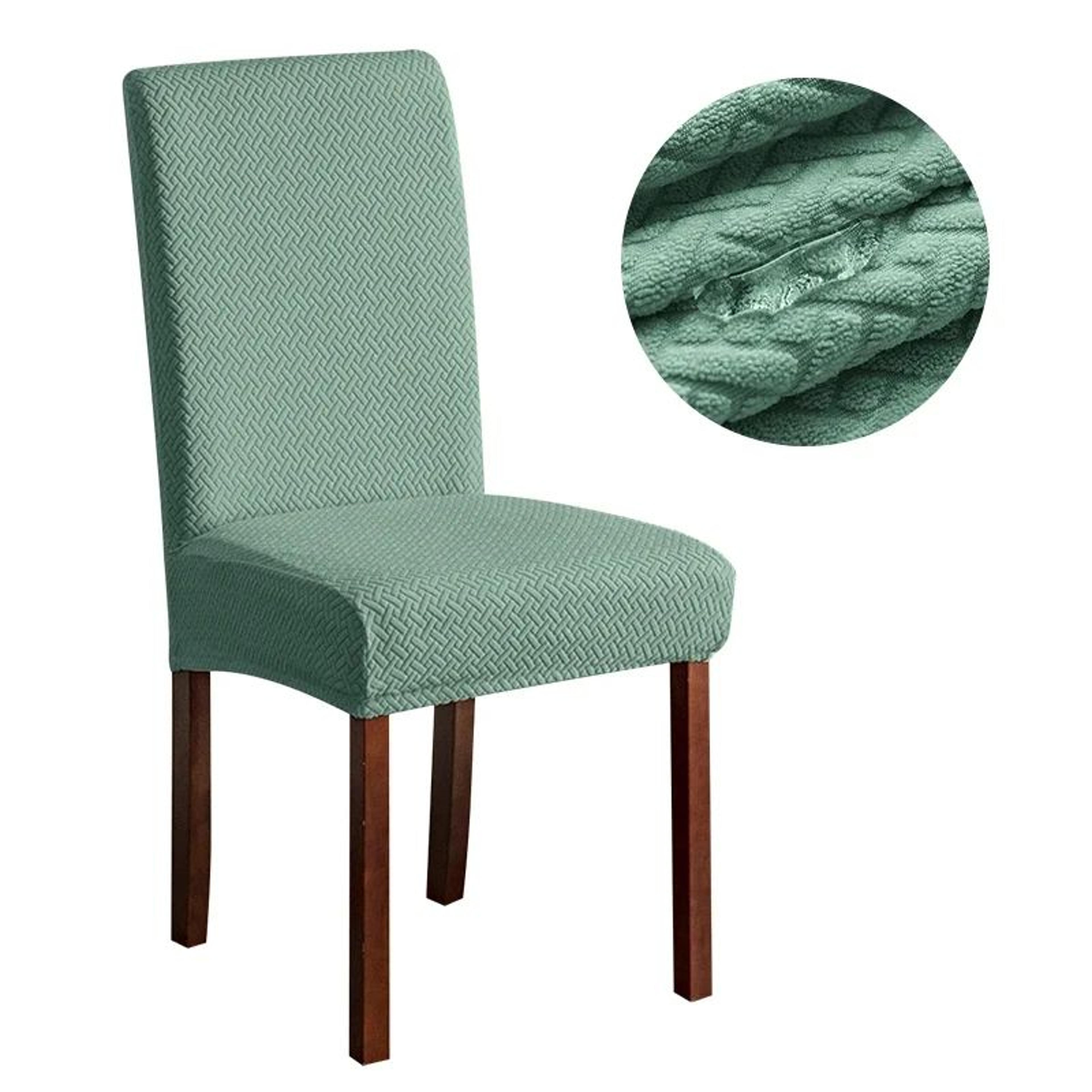 Waterproof Stretch Jacquard Dining Chair Cover 11