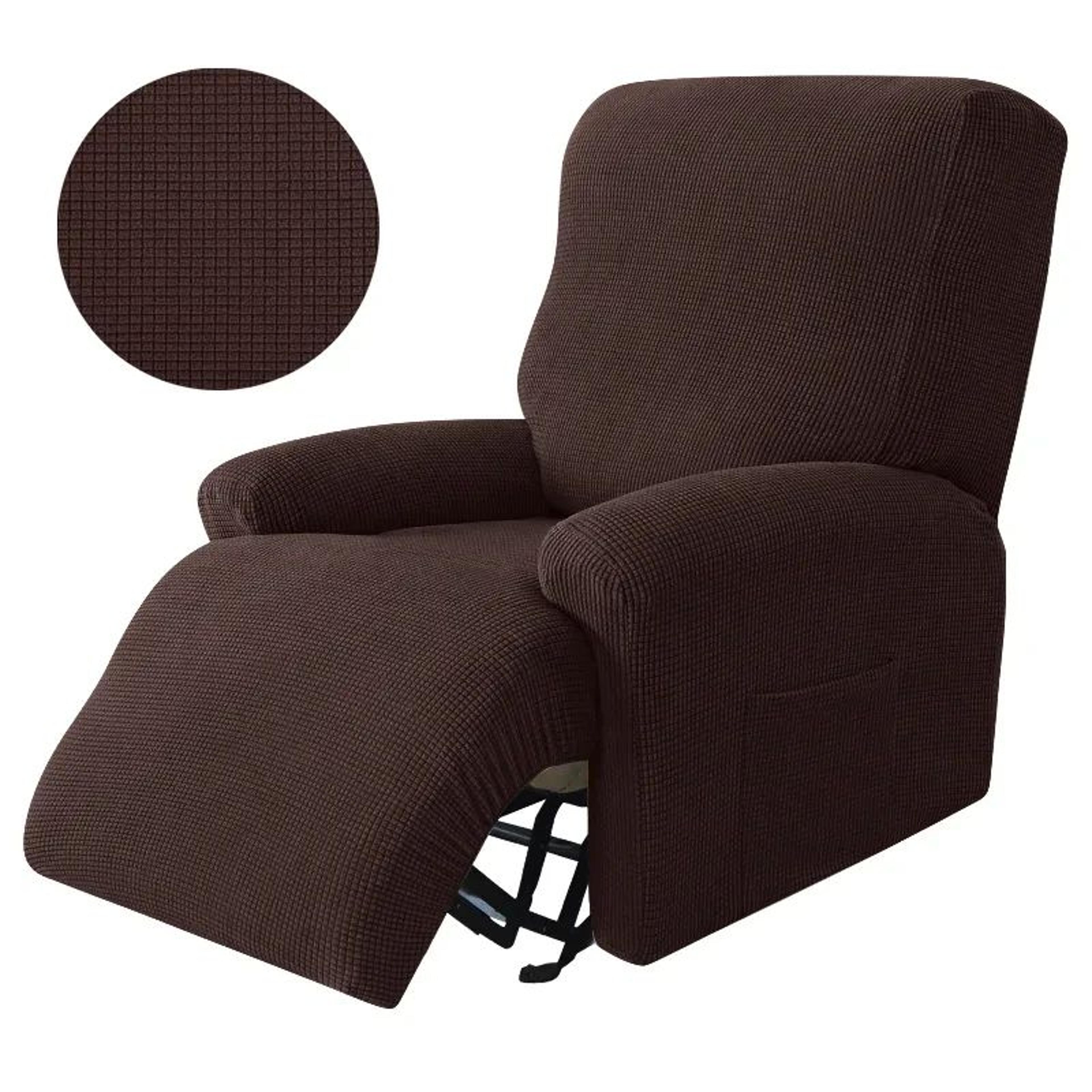 Thick Jacquard Stretch Recliner Chair Cover 13