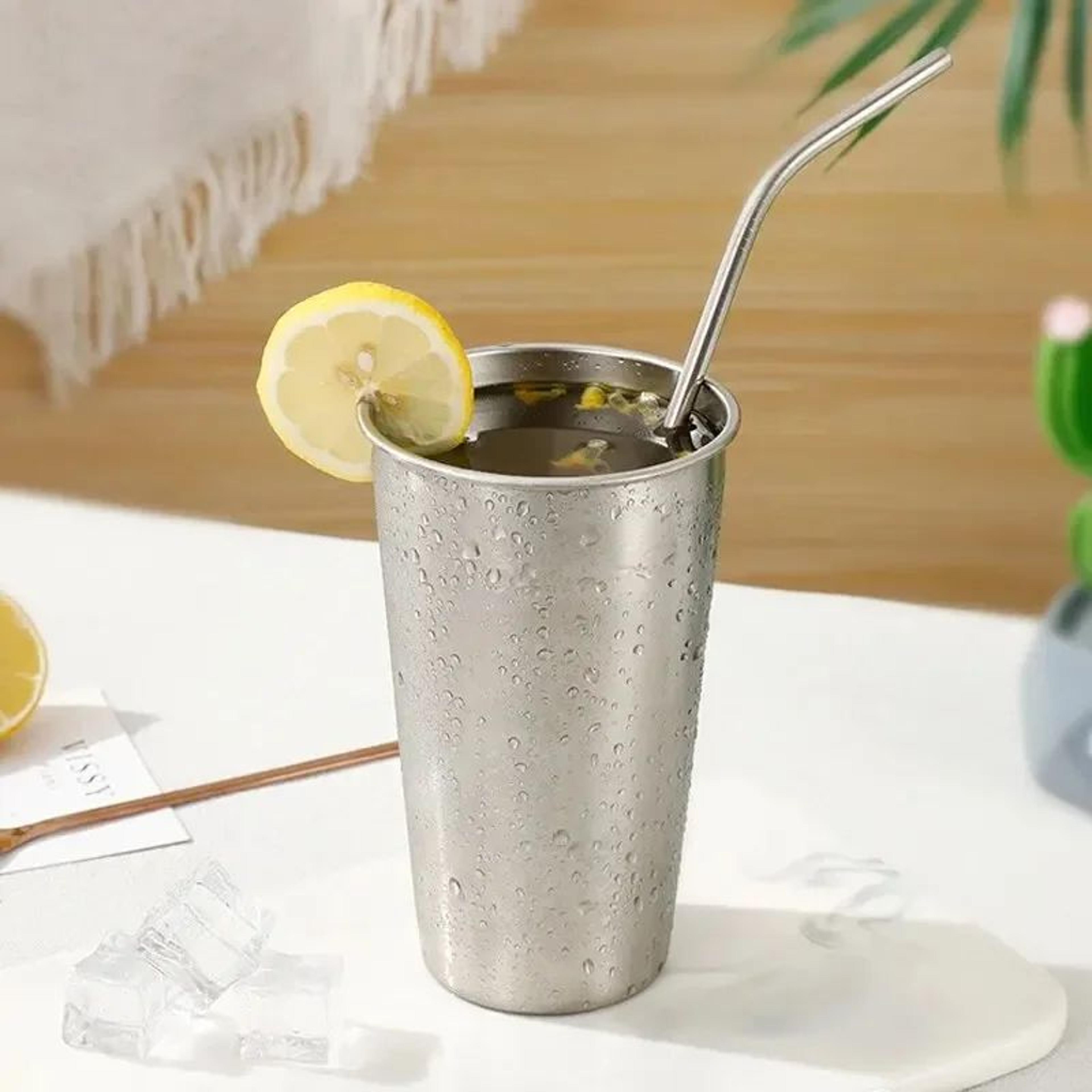 stainless steel camping cup large capacity drink mug