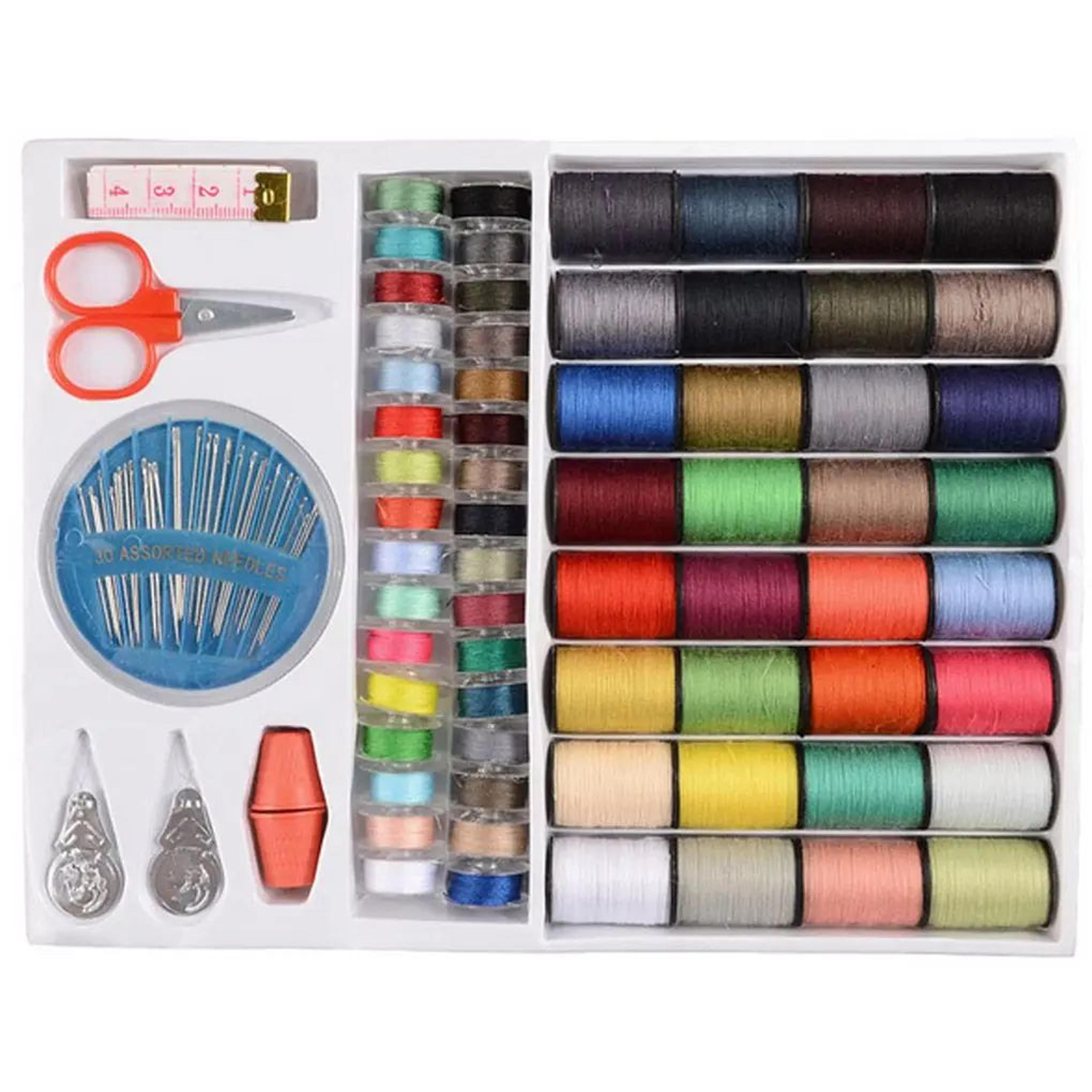 64 Color Sewing Thread Set With Needle Storage Box 5