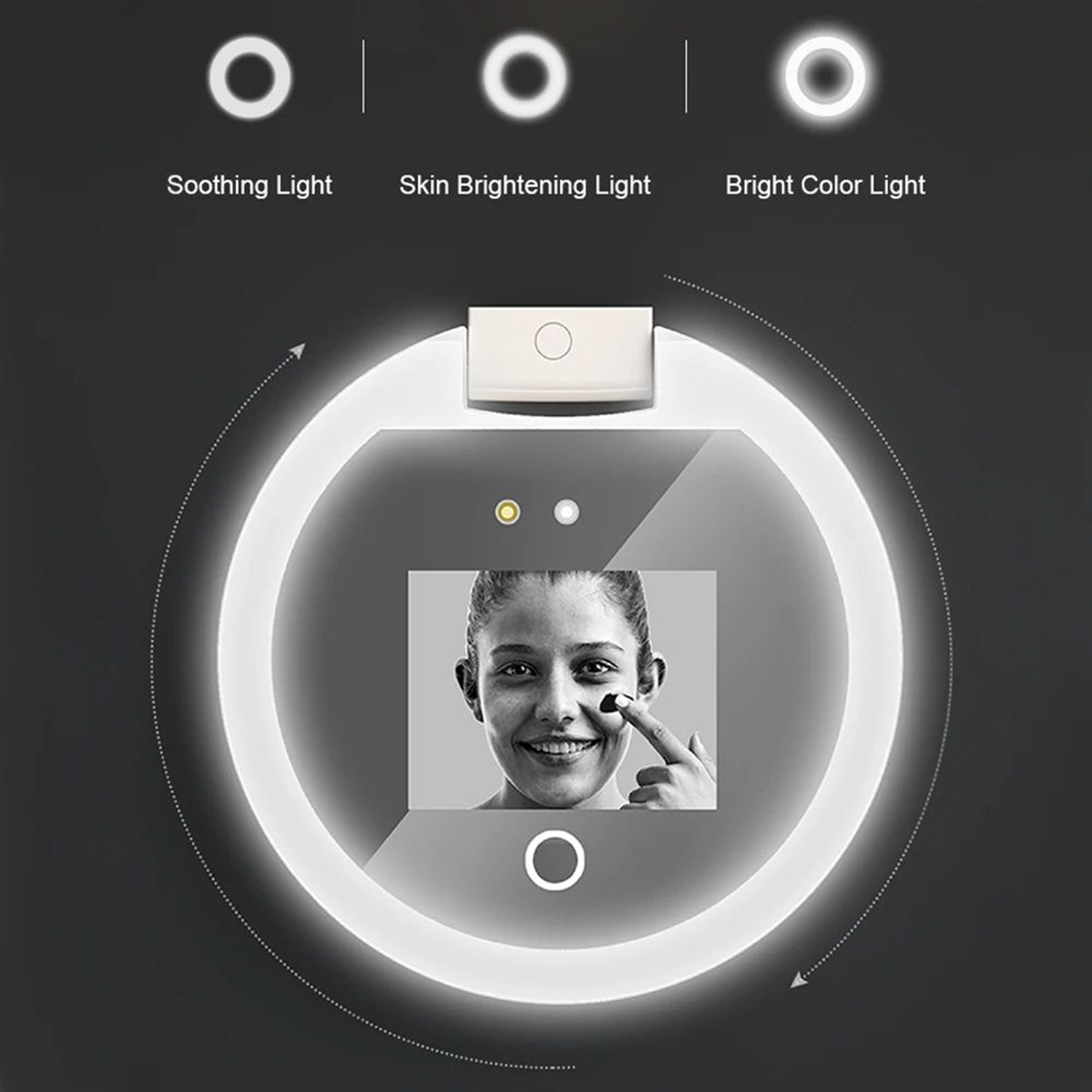 Smart UV Camera LED Makeup Mirror For Sunscreen Check 2