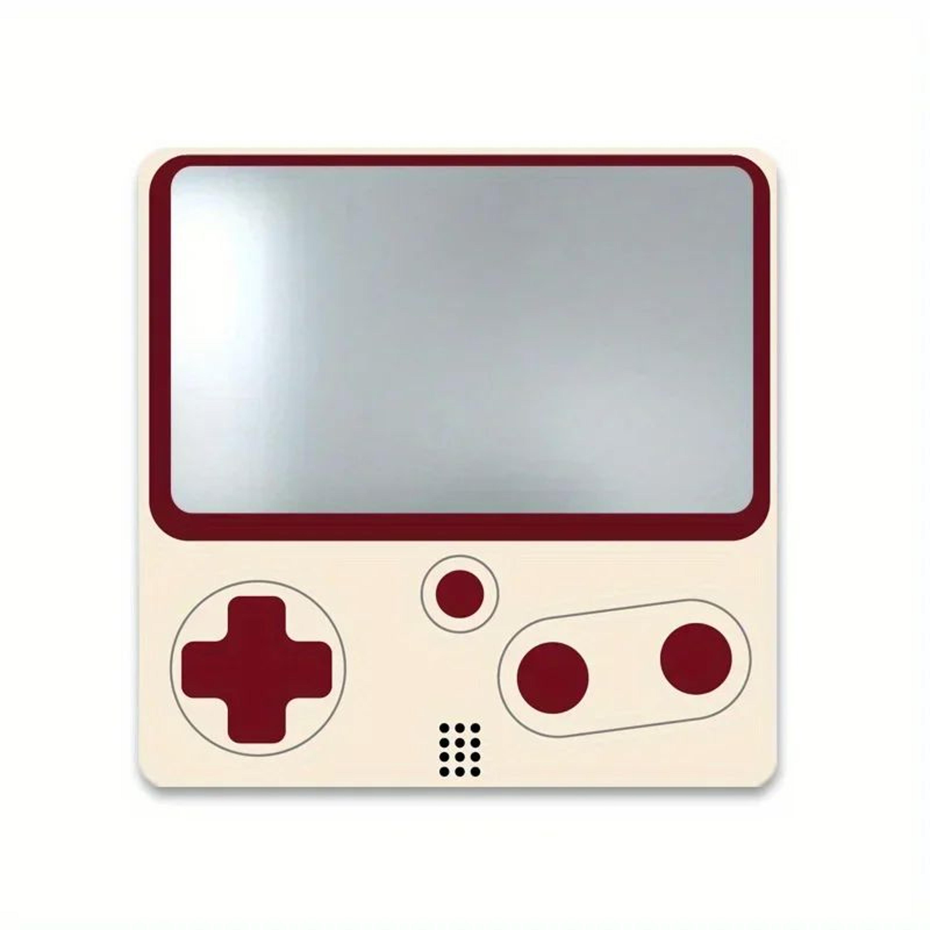 20CM Game Console Pattern Self Adhesive Wall Mirror 5