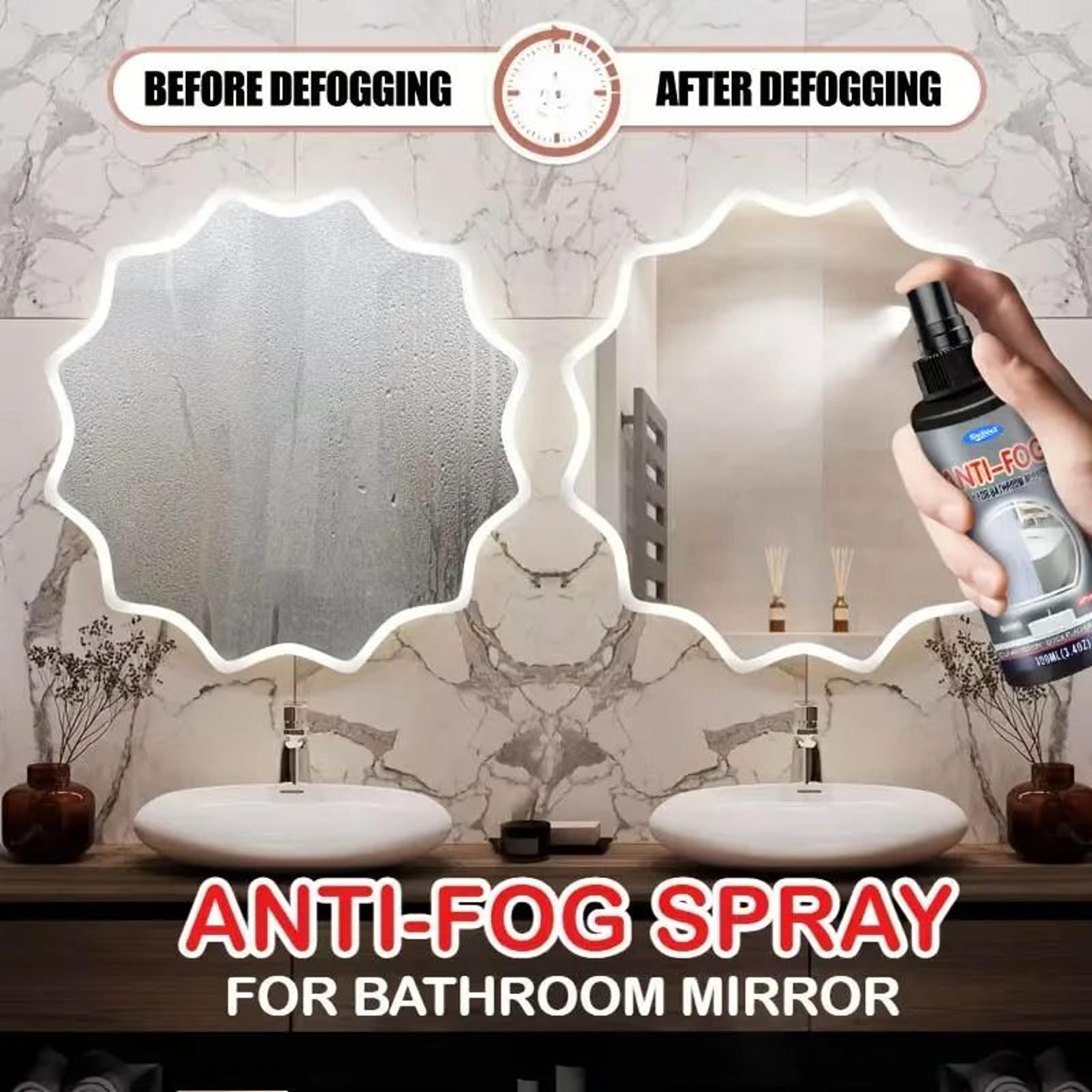 100ml Anti Fog Spray For Mirrors Glass And Lenses 5