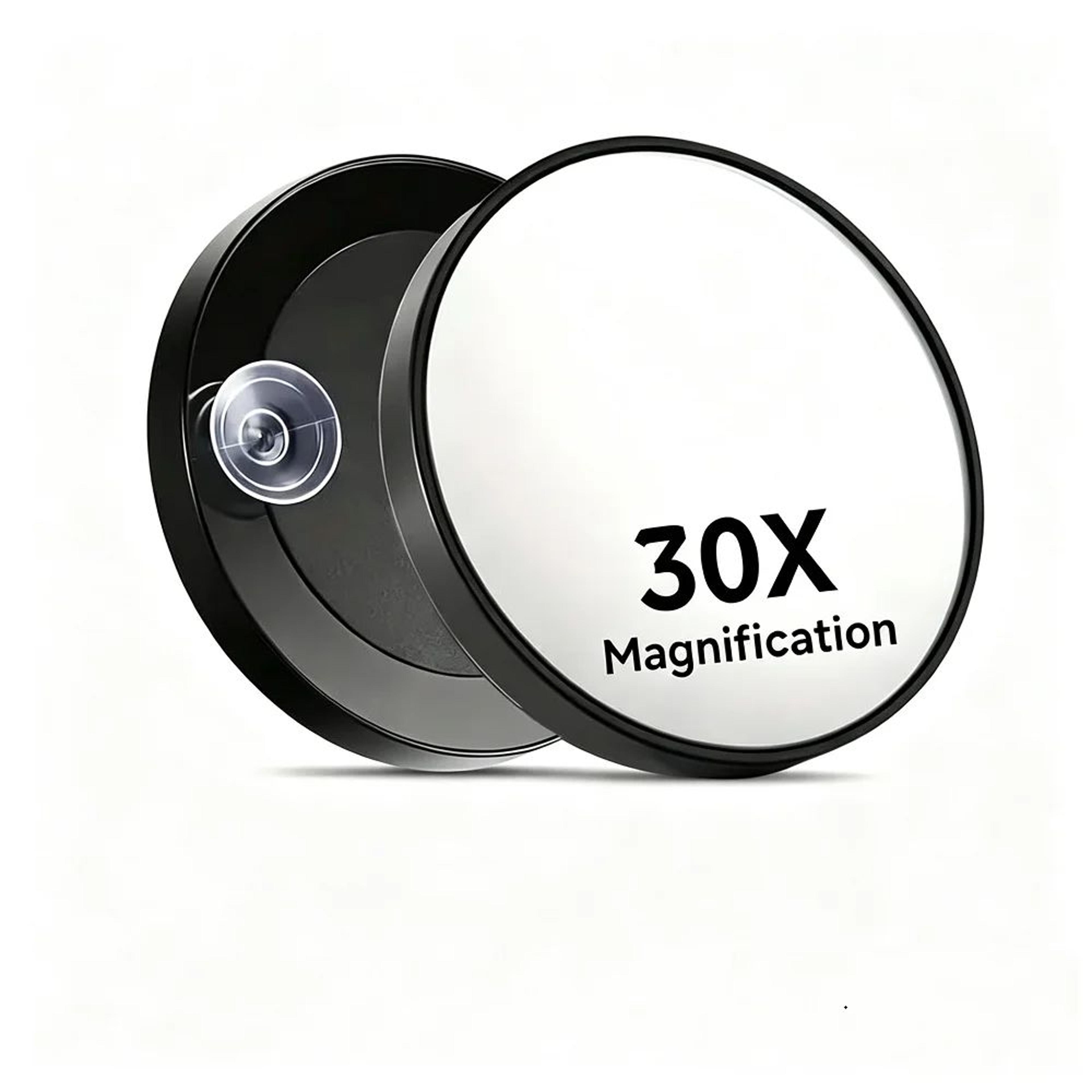 20X 30X Magnifying Suction Cup Mirror For Detailed Grooming 4