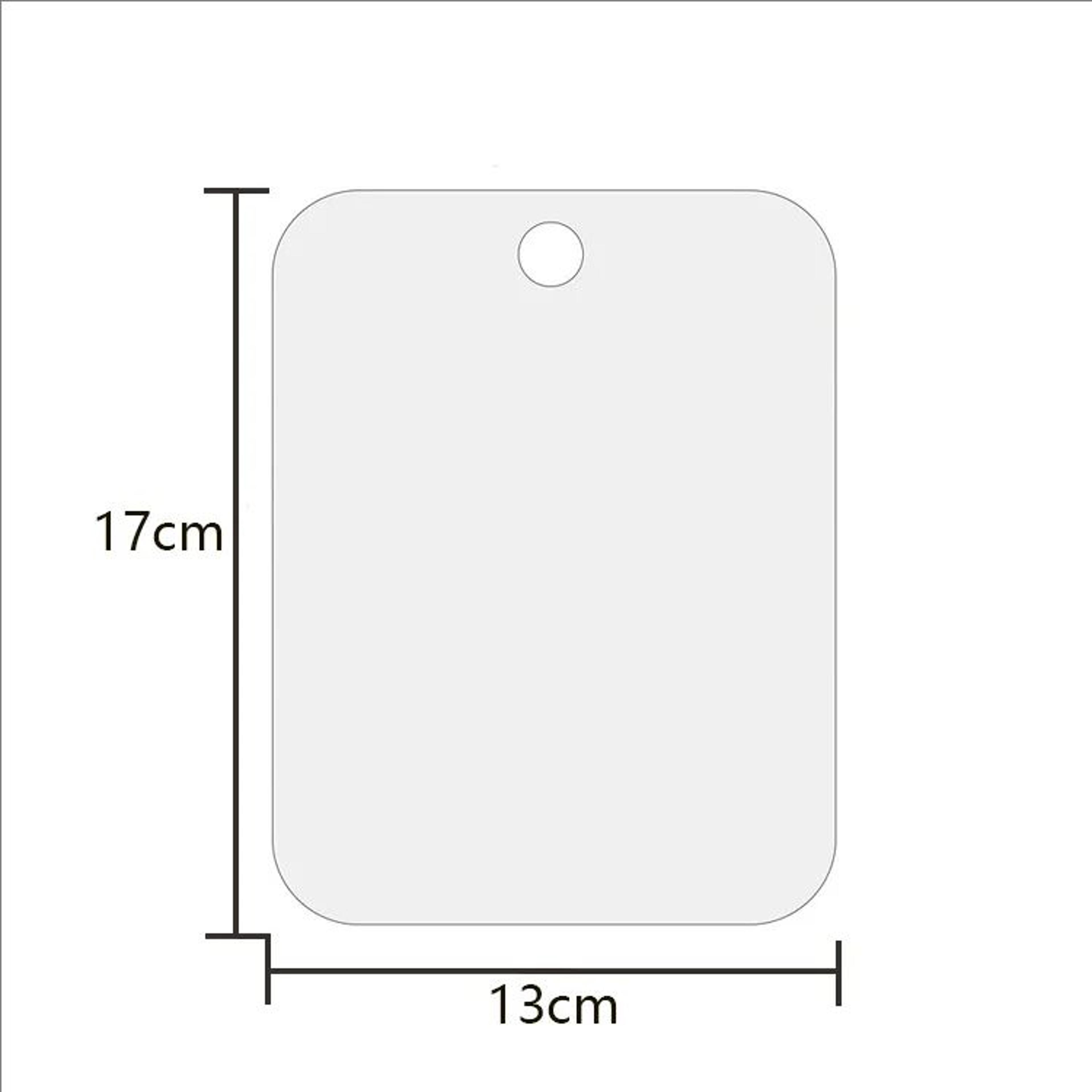 Acrylic Anti Fog Shower Shaving Mirror 6