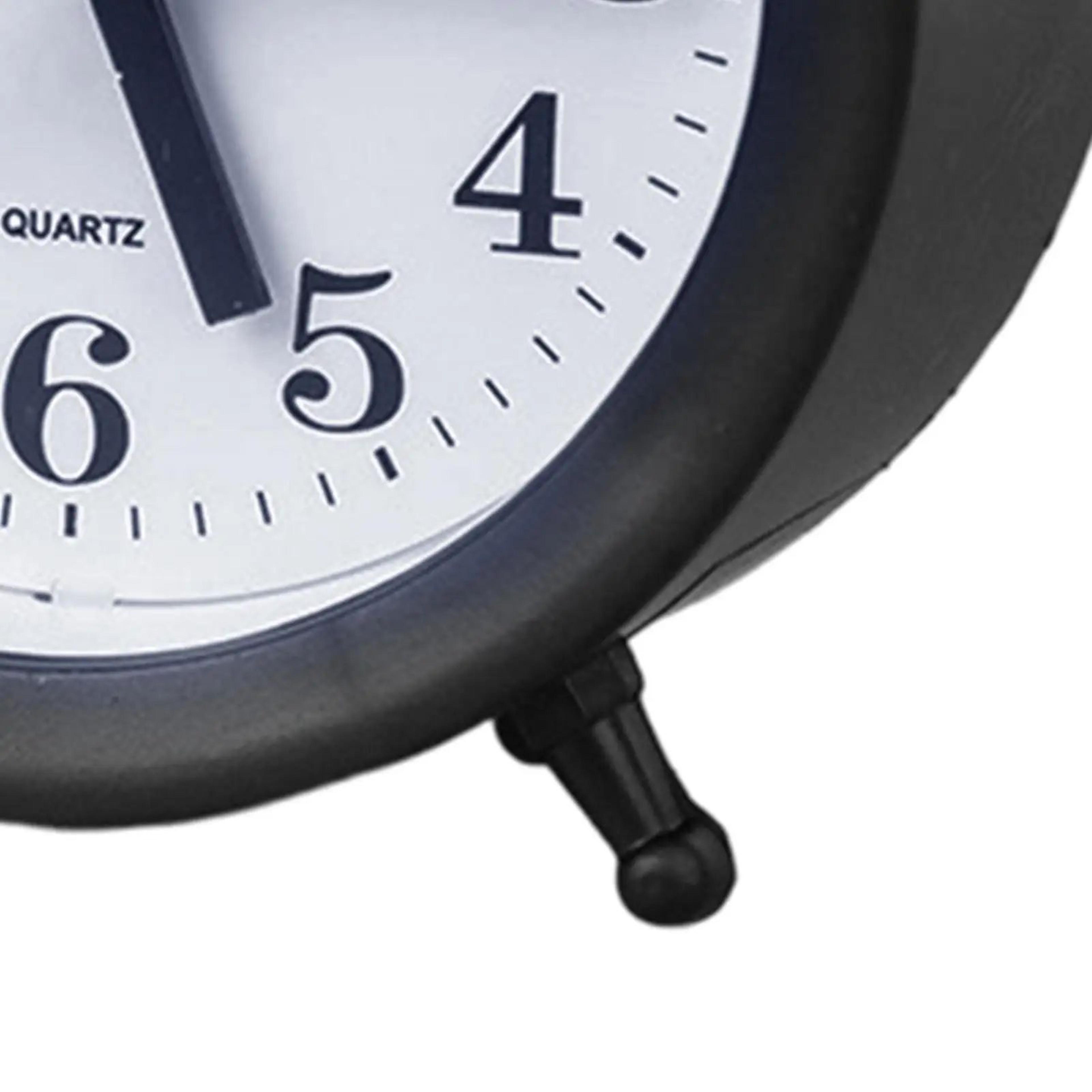 Retro Double Bell Metal Analog Alarm Clock 4