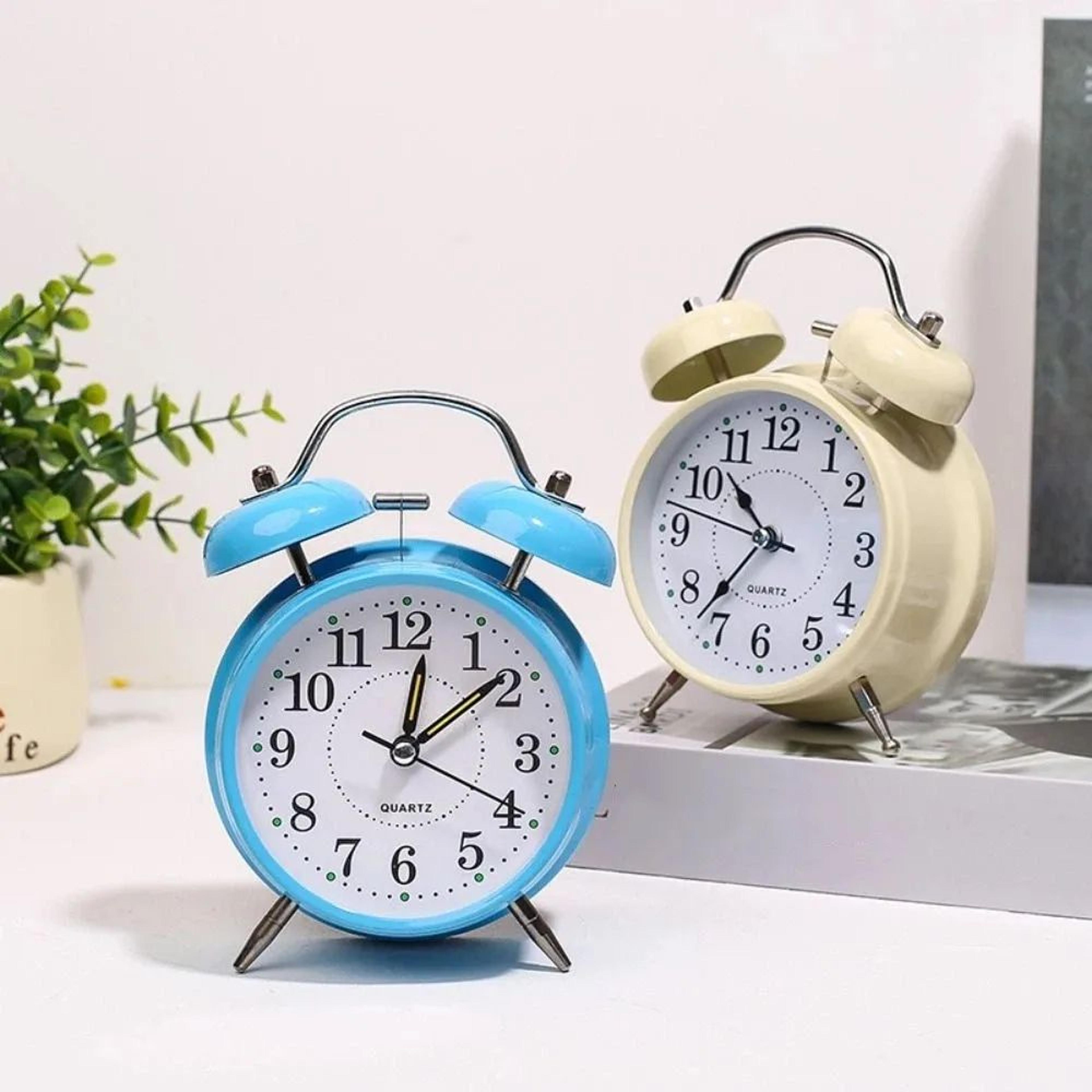 Vintage 3 Inch Double Bell Super Loud Alarm Clock 1