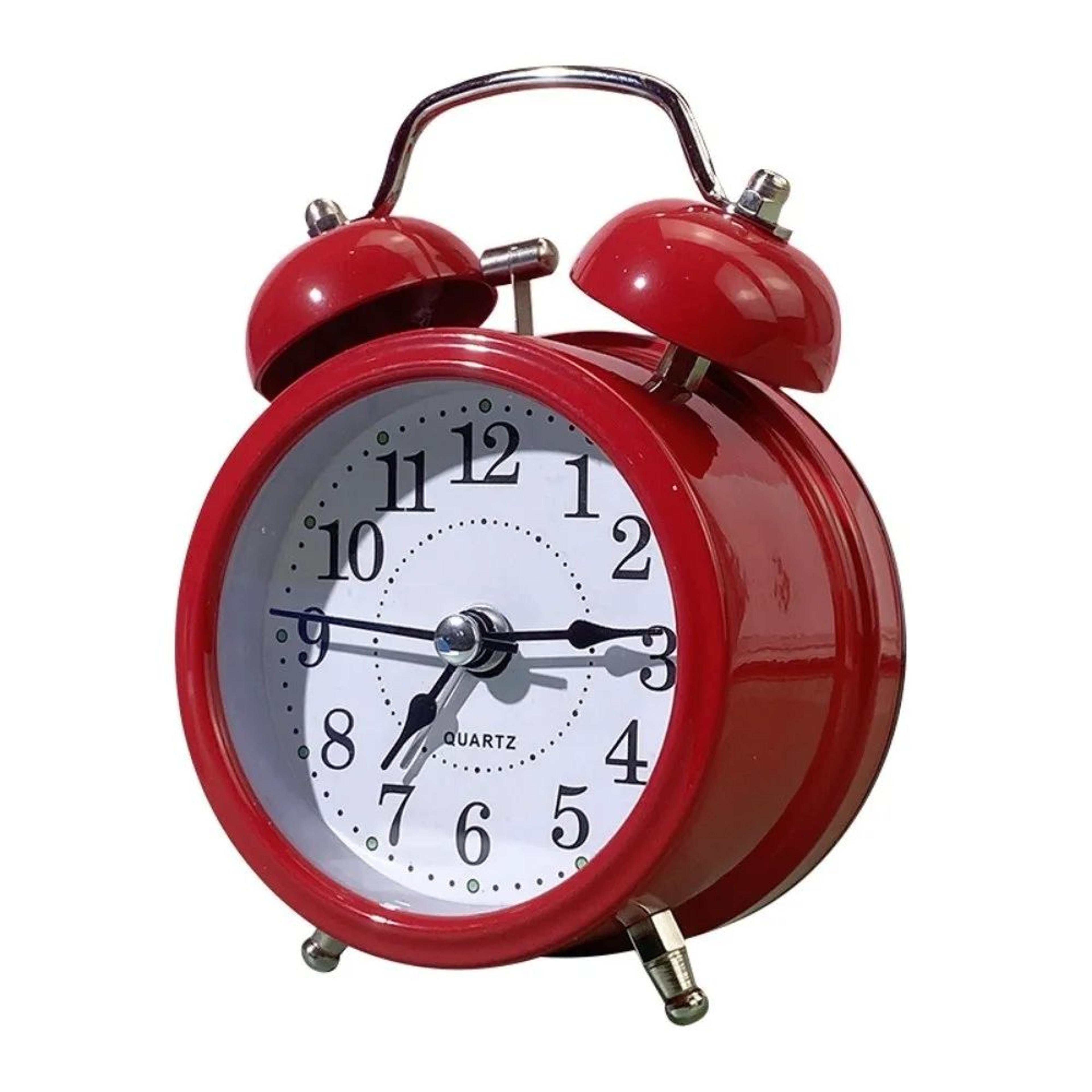 Vintage 3 Inch Double Bell Super Loud Alarm Clock 10