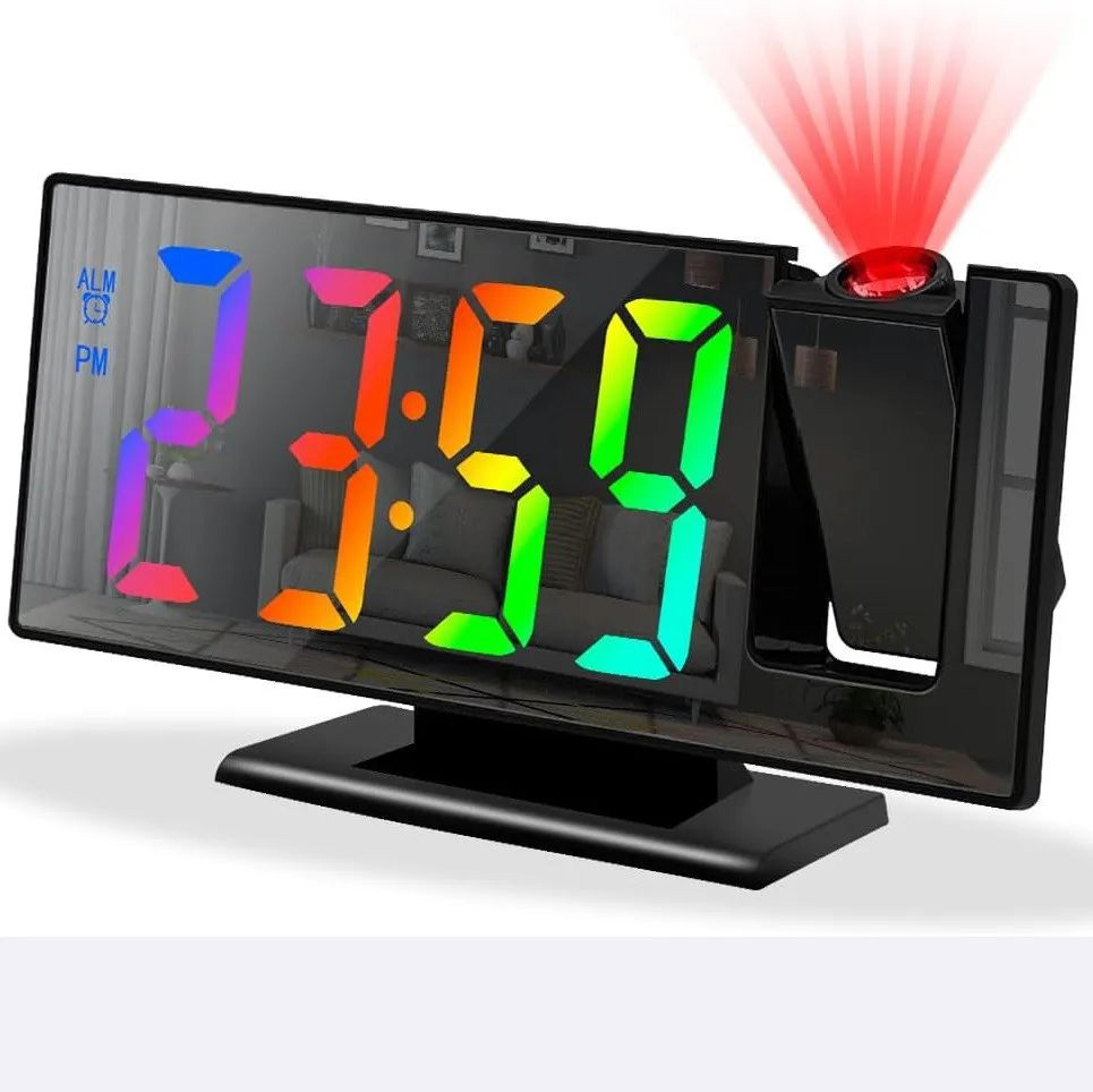 Digital Projection Alarm Clock With Temperature And Night Mode 10