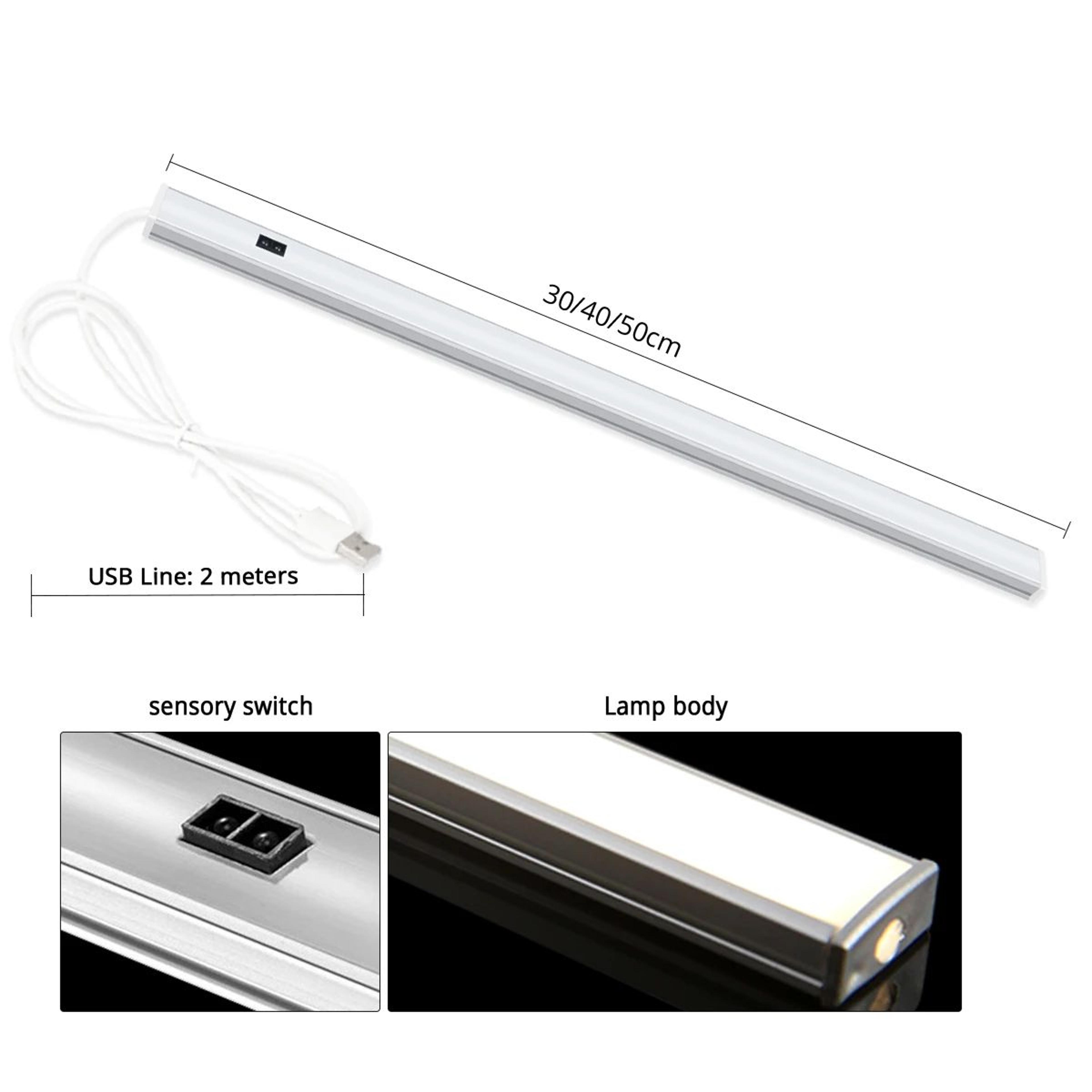 USB LED Under Cabinet Light With Hand Scan Motion Sensor 3