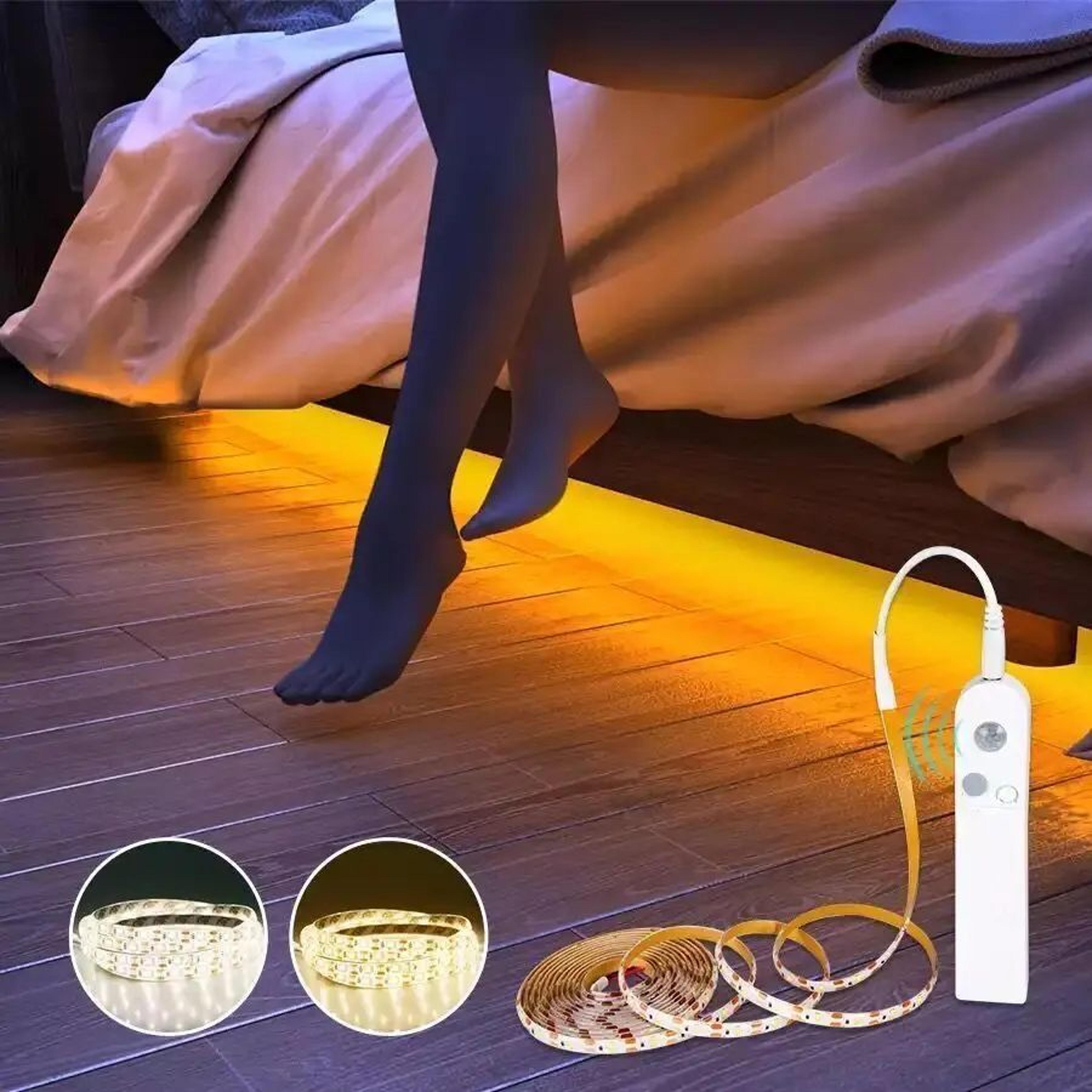 5M PIR Motion Sensor LED Strip Light For Cabinet And Wardrobe 3