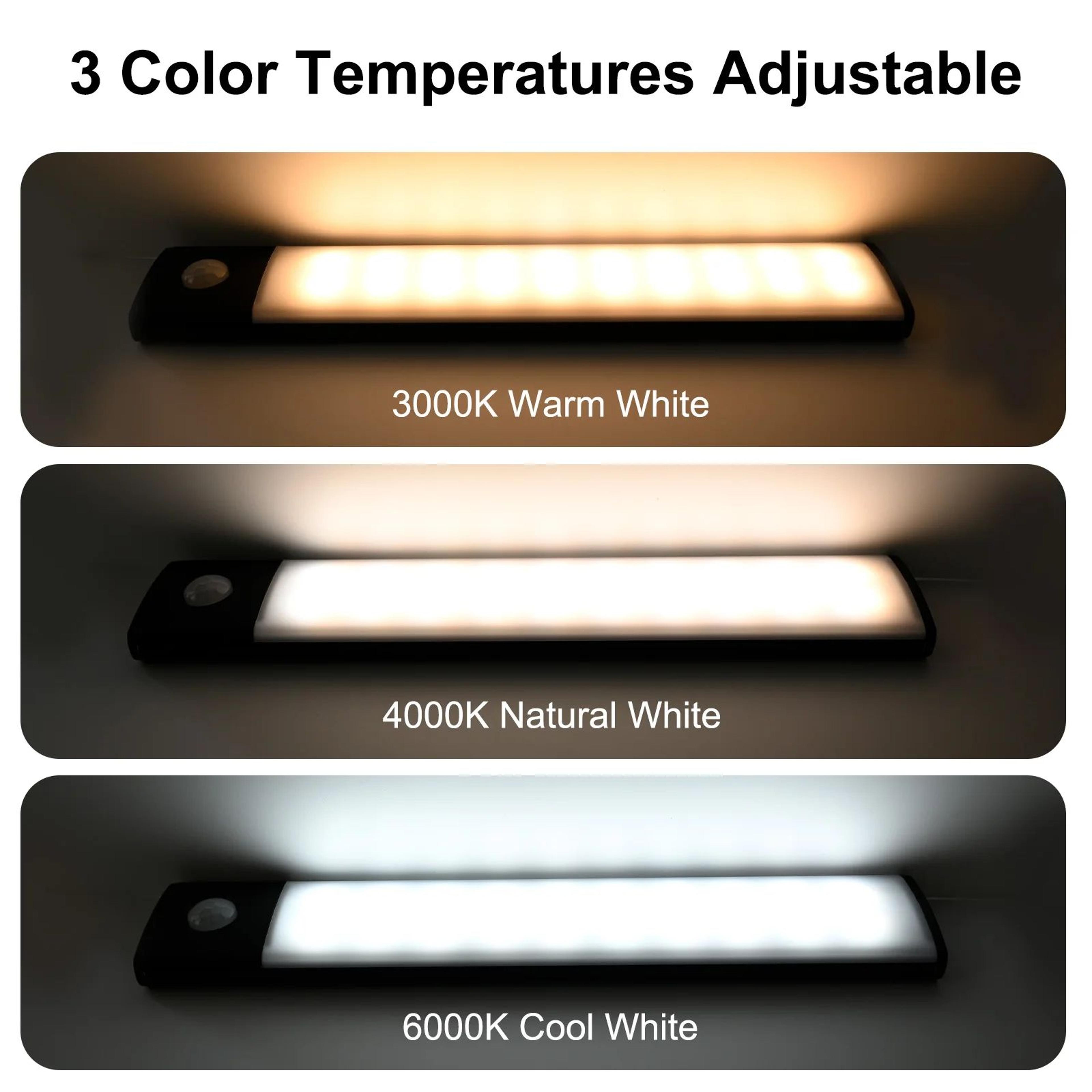 Ultra Thin Rechargeable Motion Sensor LED Cabinet Light 1
