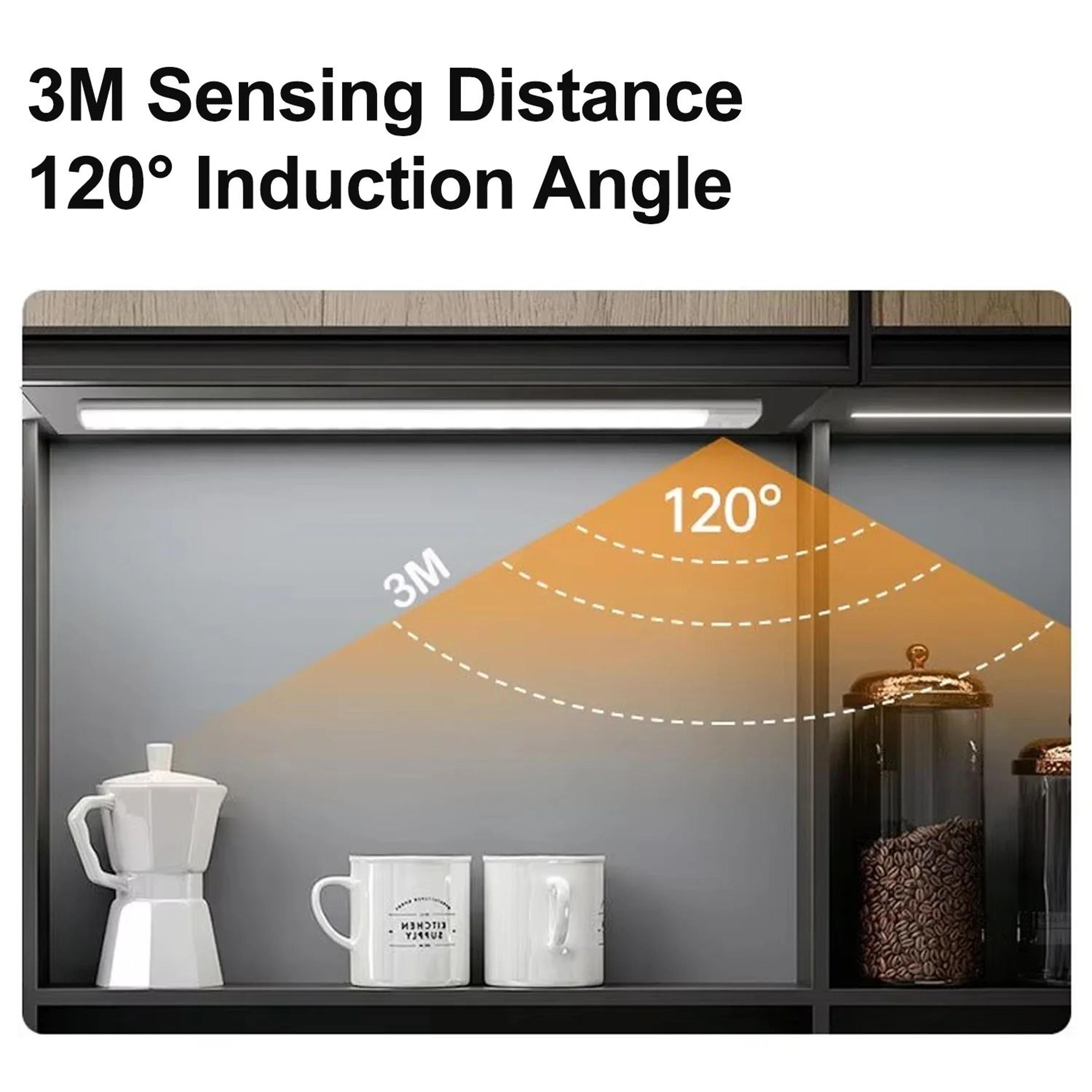 Ultra Thin Rechargeable Motion Sensor LED Cabinet Light 3