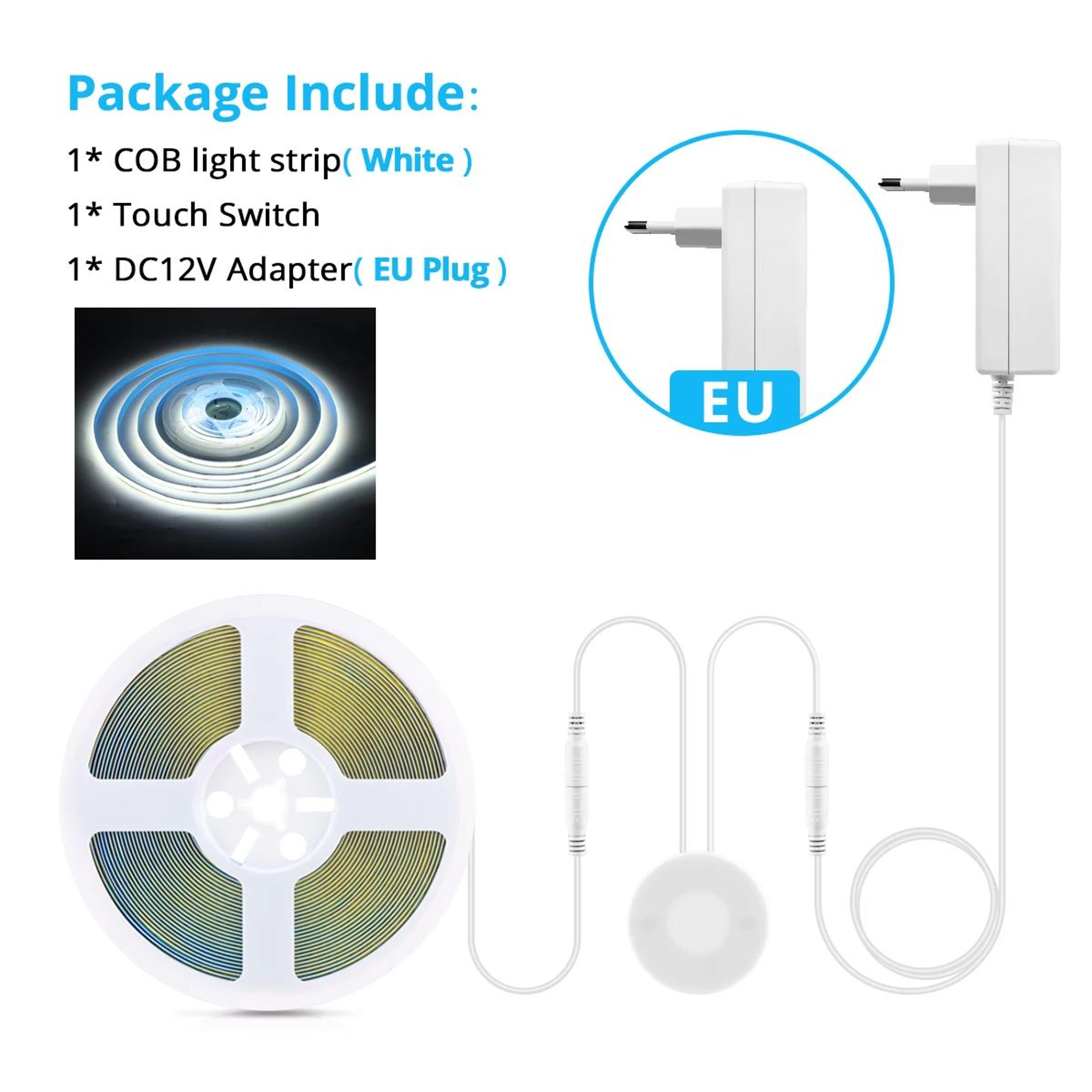 Penetrable Wood Hand Sweep Sensor Dimmable COB LED Cabinet Light 6