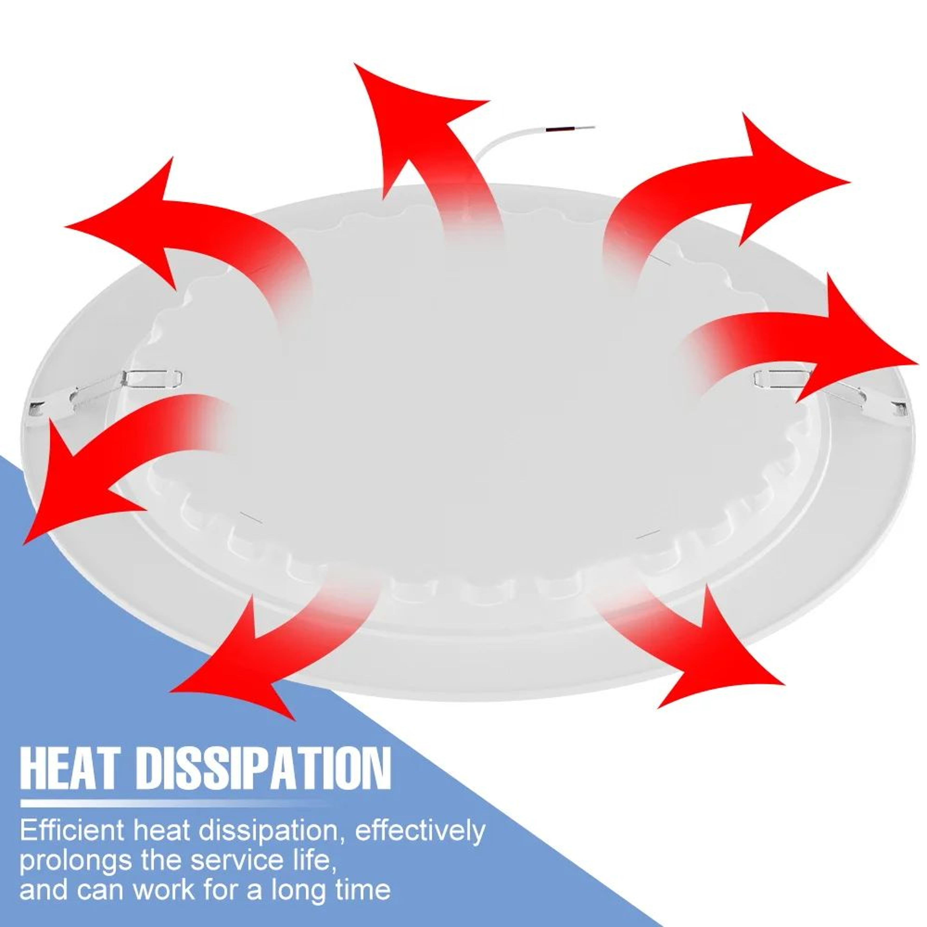 Round Recessed LED Ceiling Downlight 4