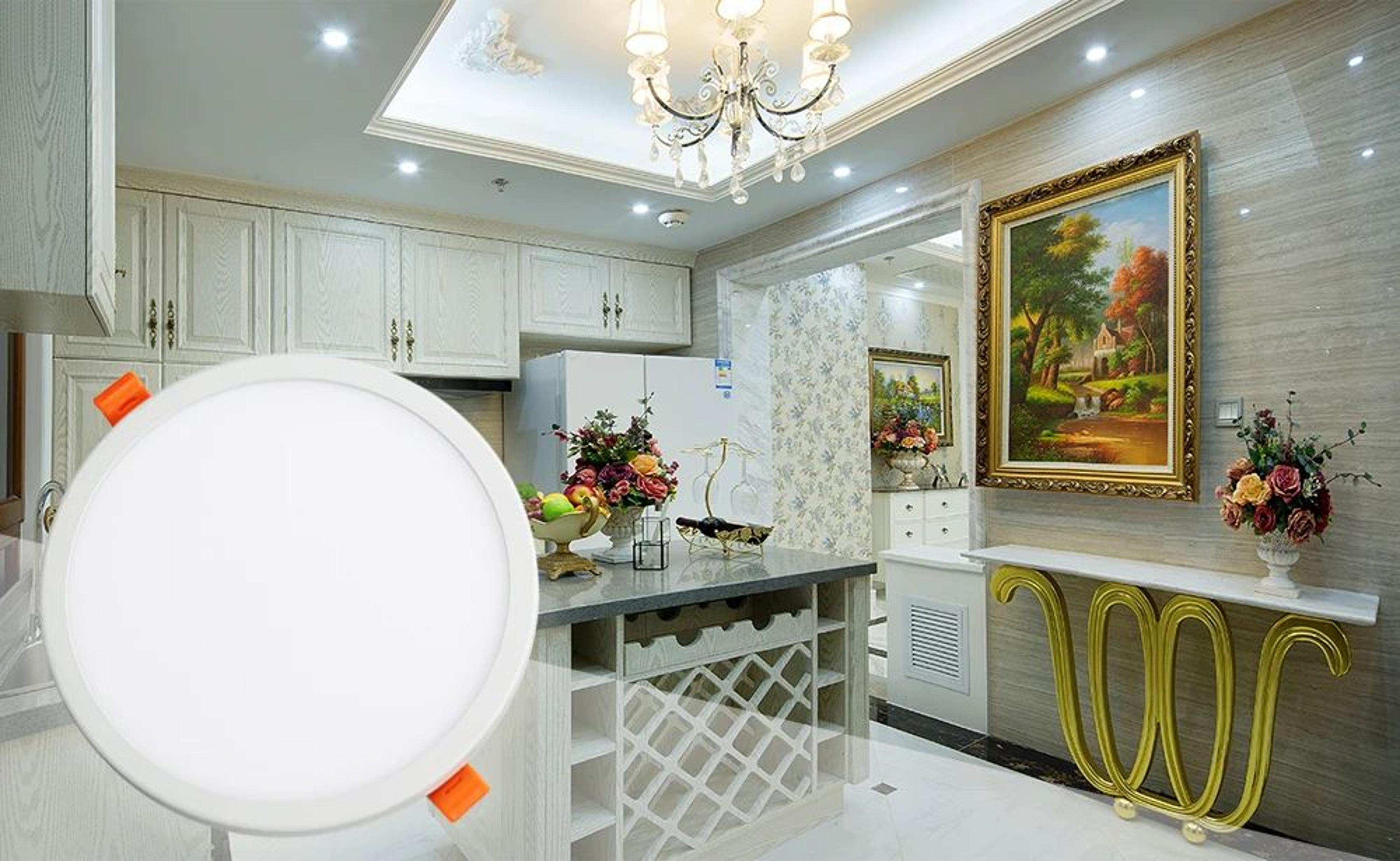 Adjustable Recessed LED Panel Ceiling Downlight 14