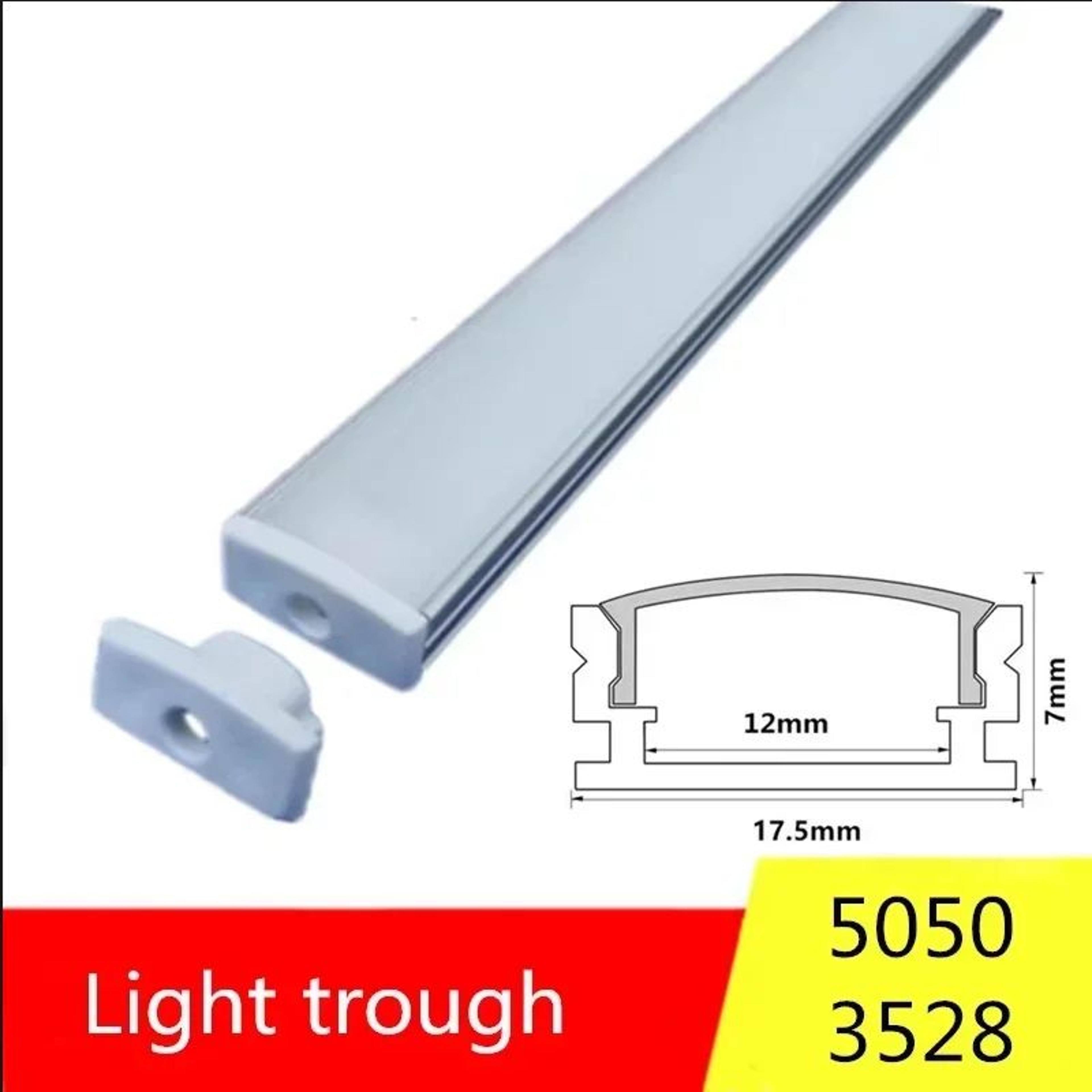 LED Strip Aluminum Channel Profile With Cover 1