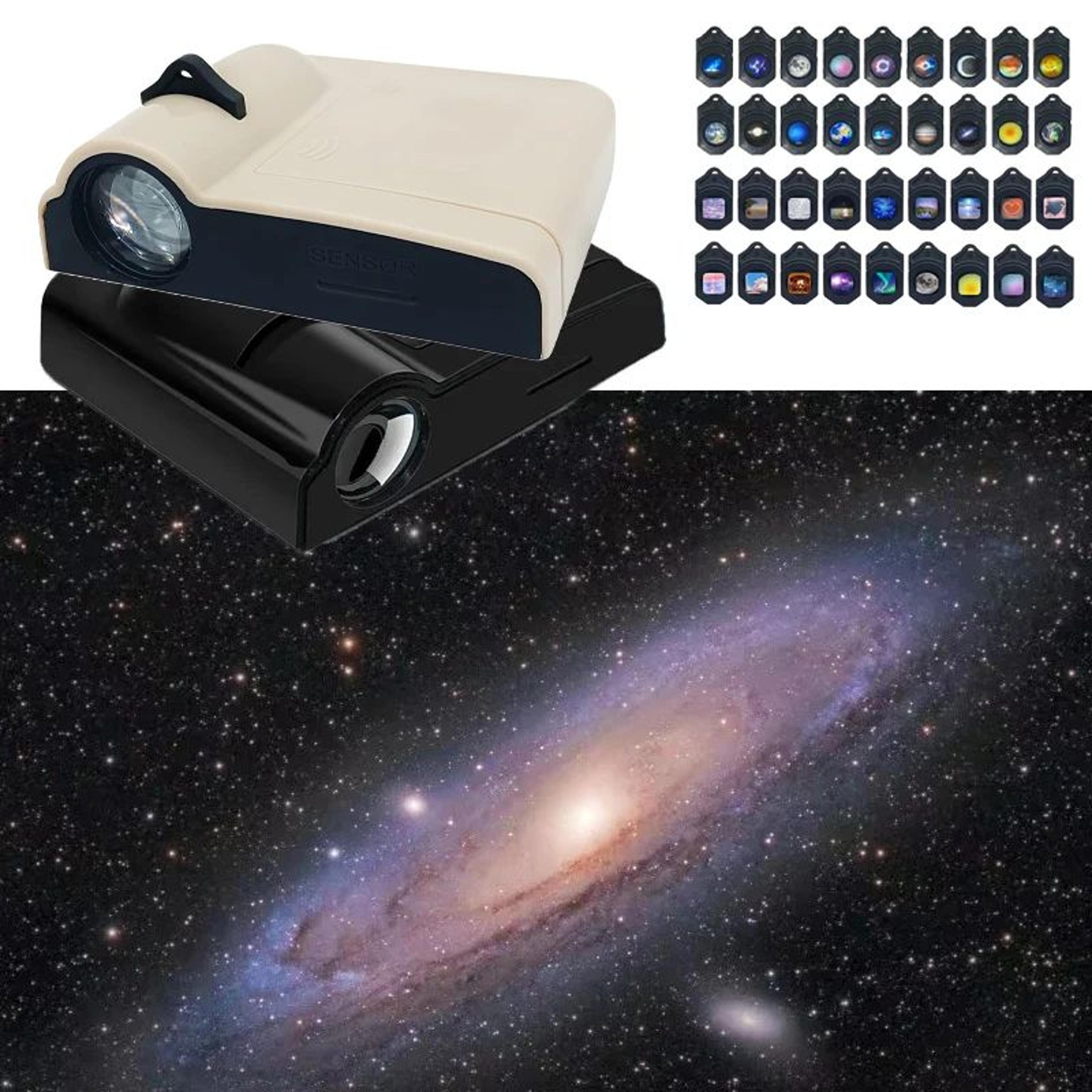 moon projection galaxy atmosphere night light