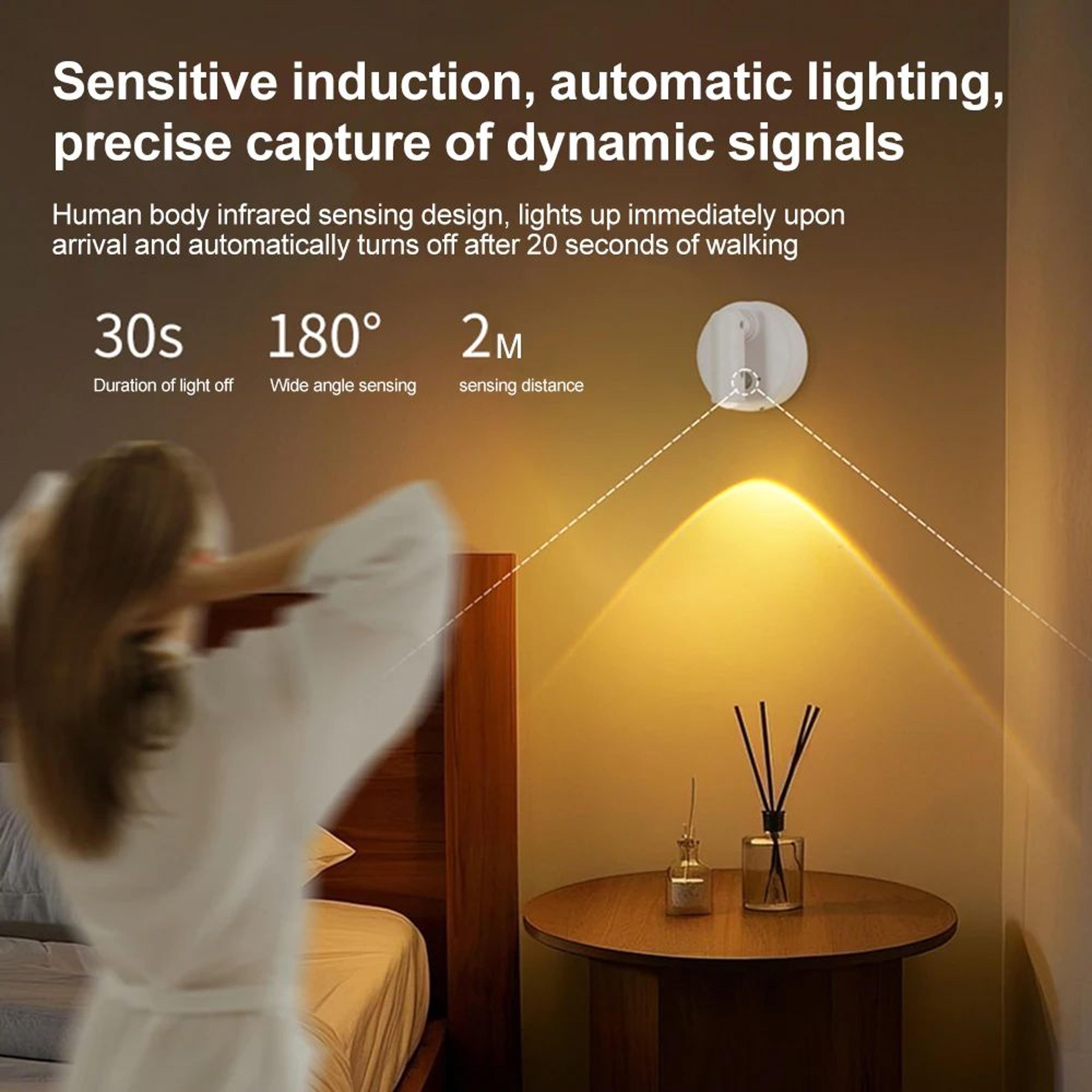 Magnetic Rechargeable LED Wall Reading Light With Touch Dimming 1