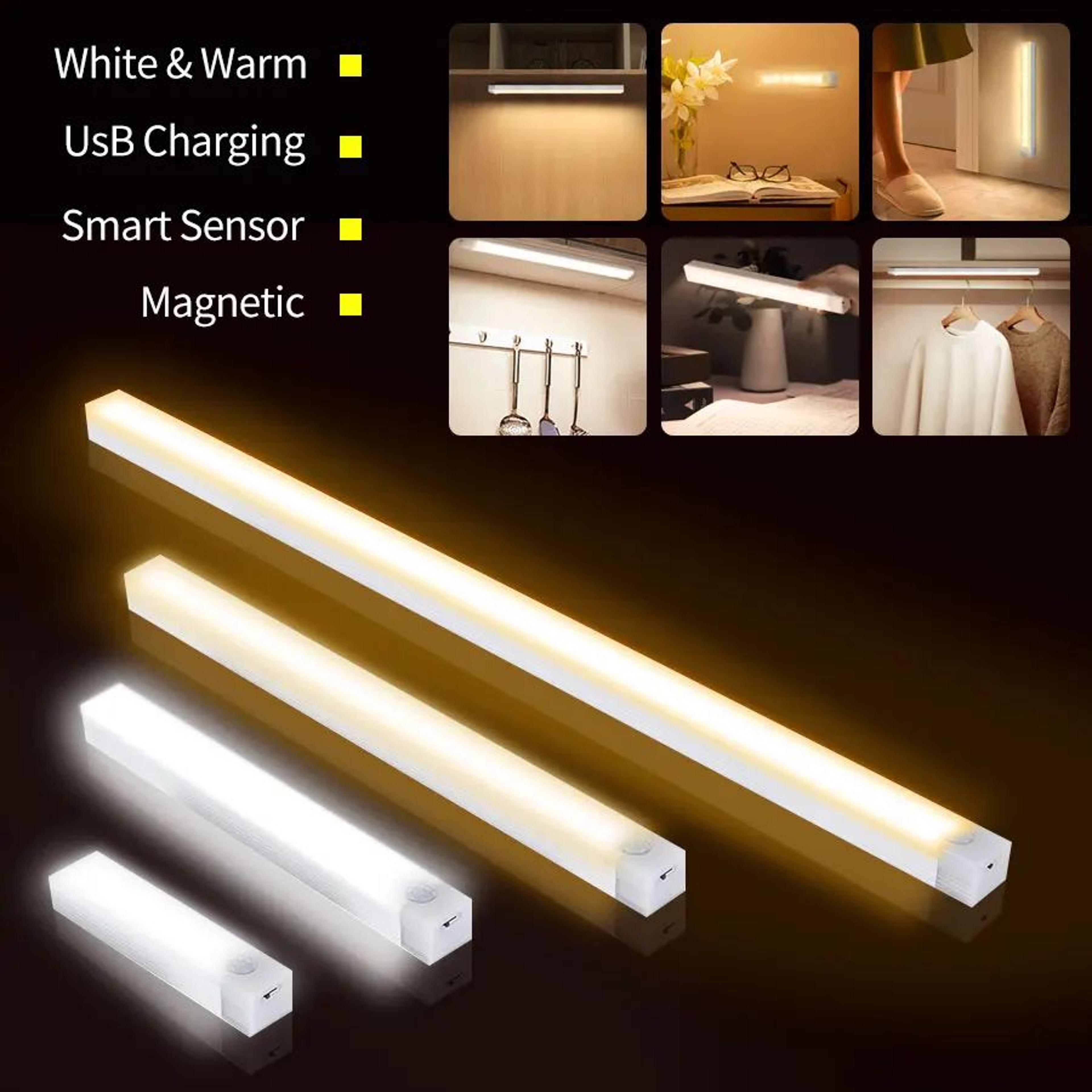 wireless rechargeable motion sensor led cabinet night light