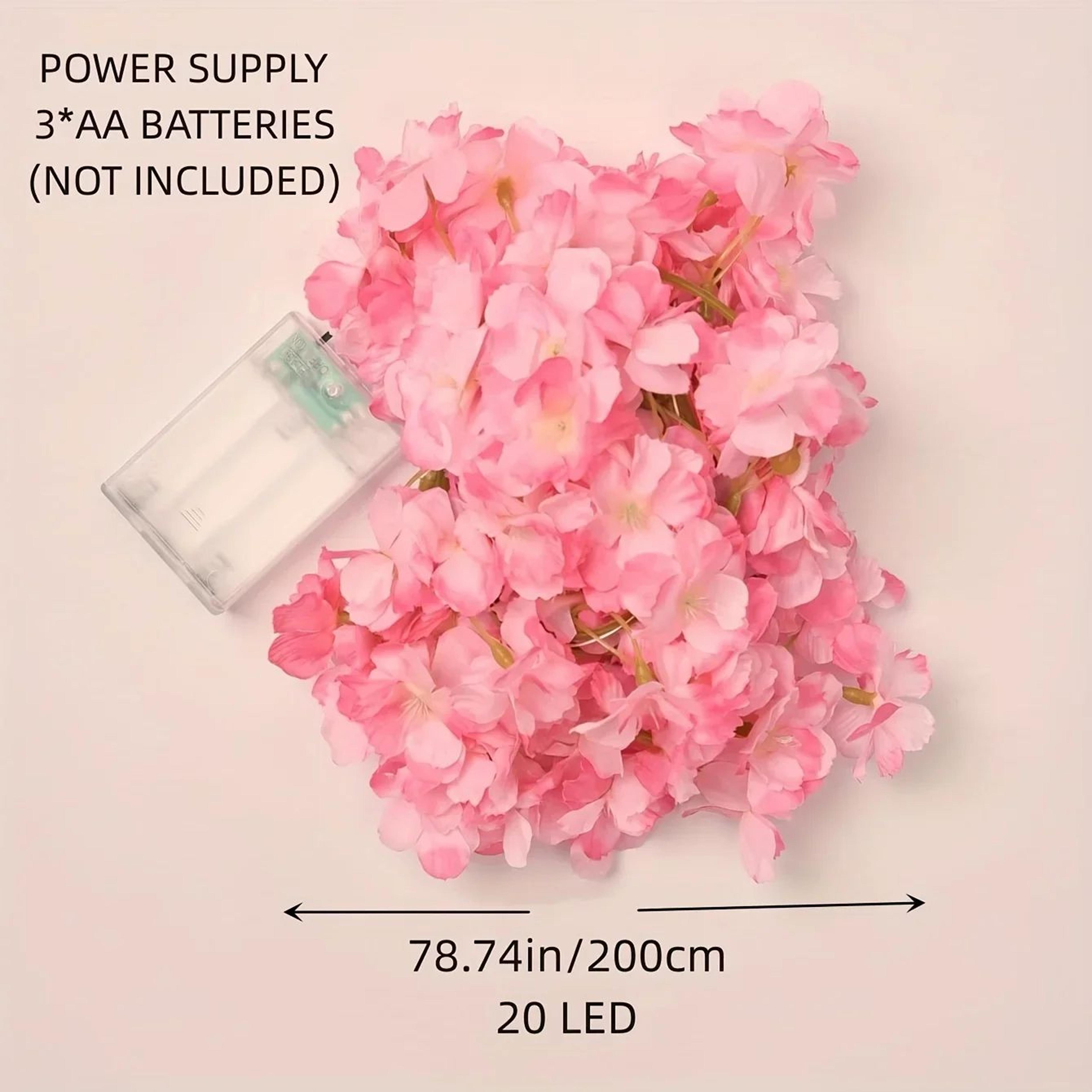 LED Cherry Blossom String Lights For Garden And Wedding Decor 2