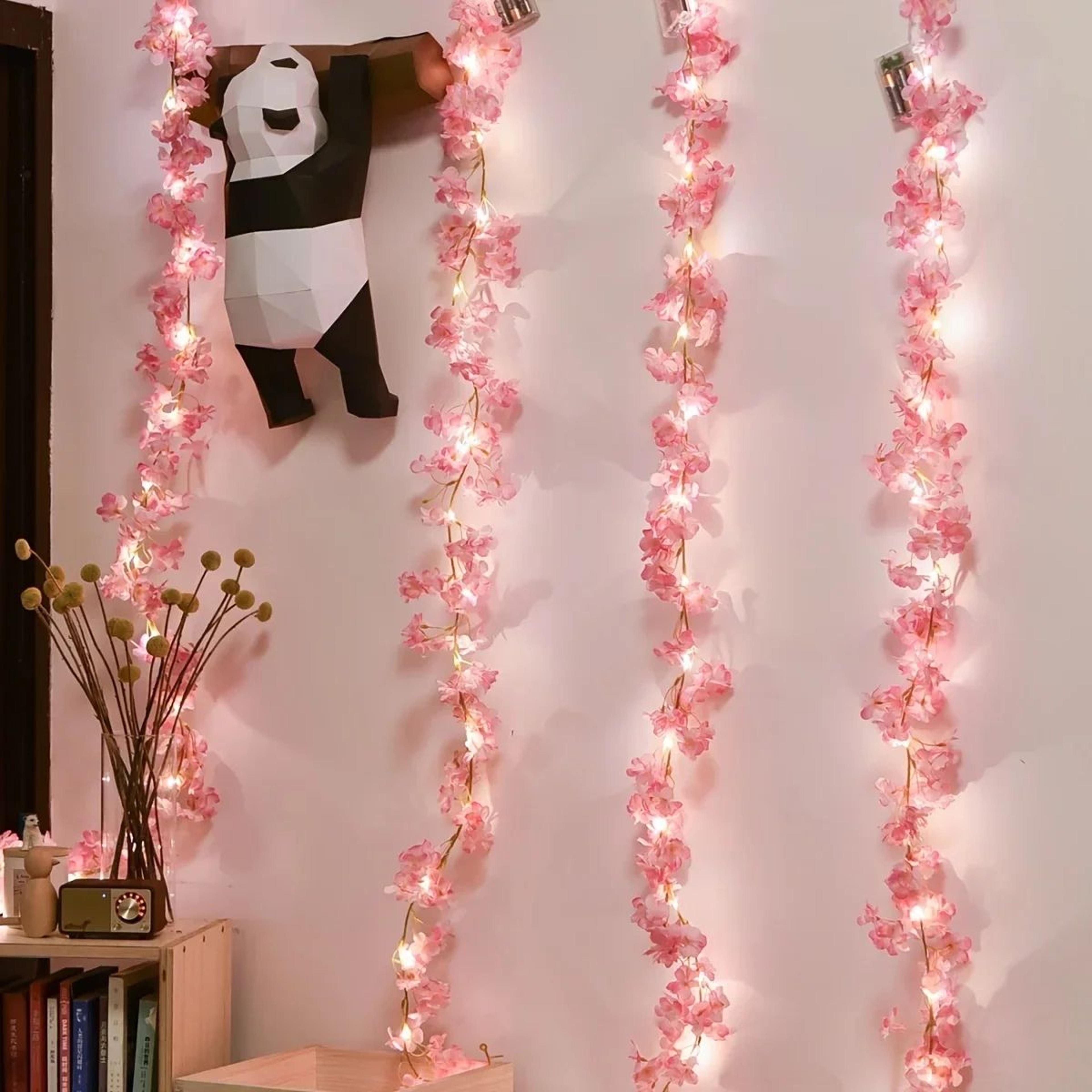 LED Cherry Blossom String Lights For Garden And Wedding Decor 3
