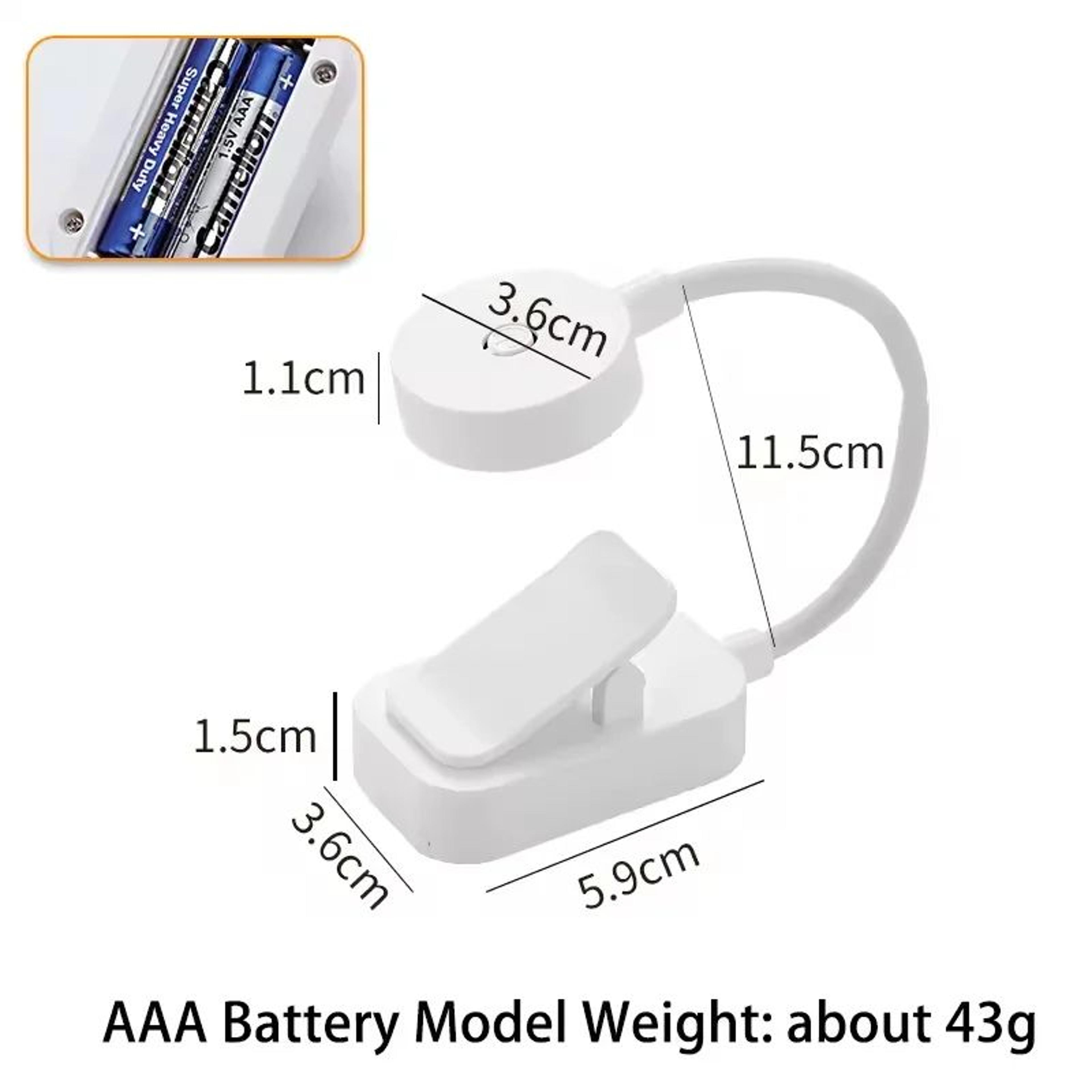 Mini LED Clip On Reading Light With 3 Adjustable Modes 7
