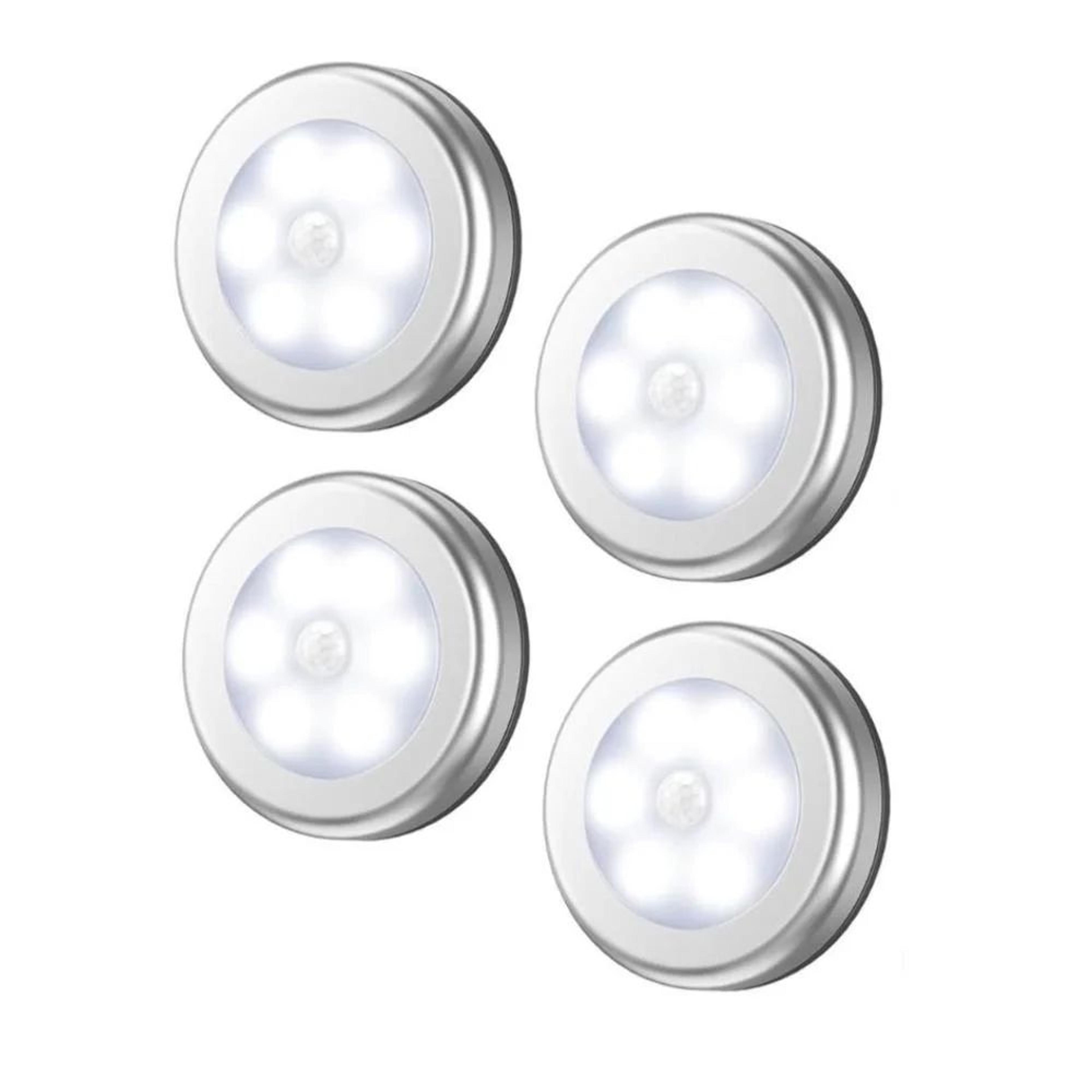 Wireless Round Motion Sensor LED Night Light For Closet And Cabinet 8
