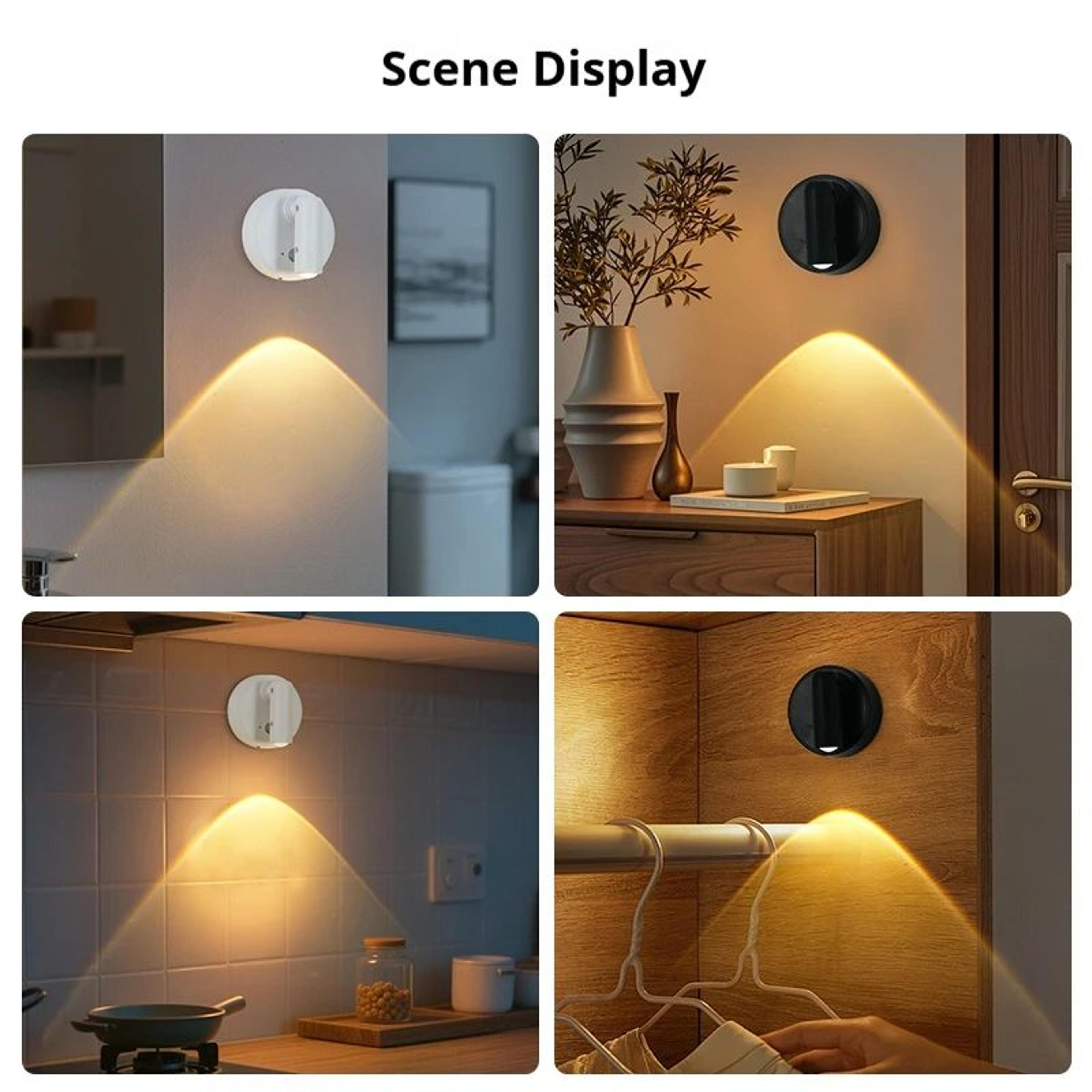 Magnetic Rechargeable LED Wall Lamp With Touch Dimming 4