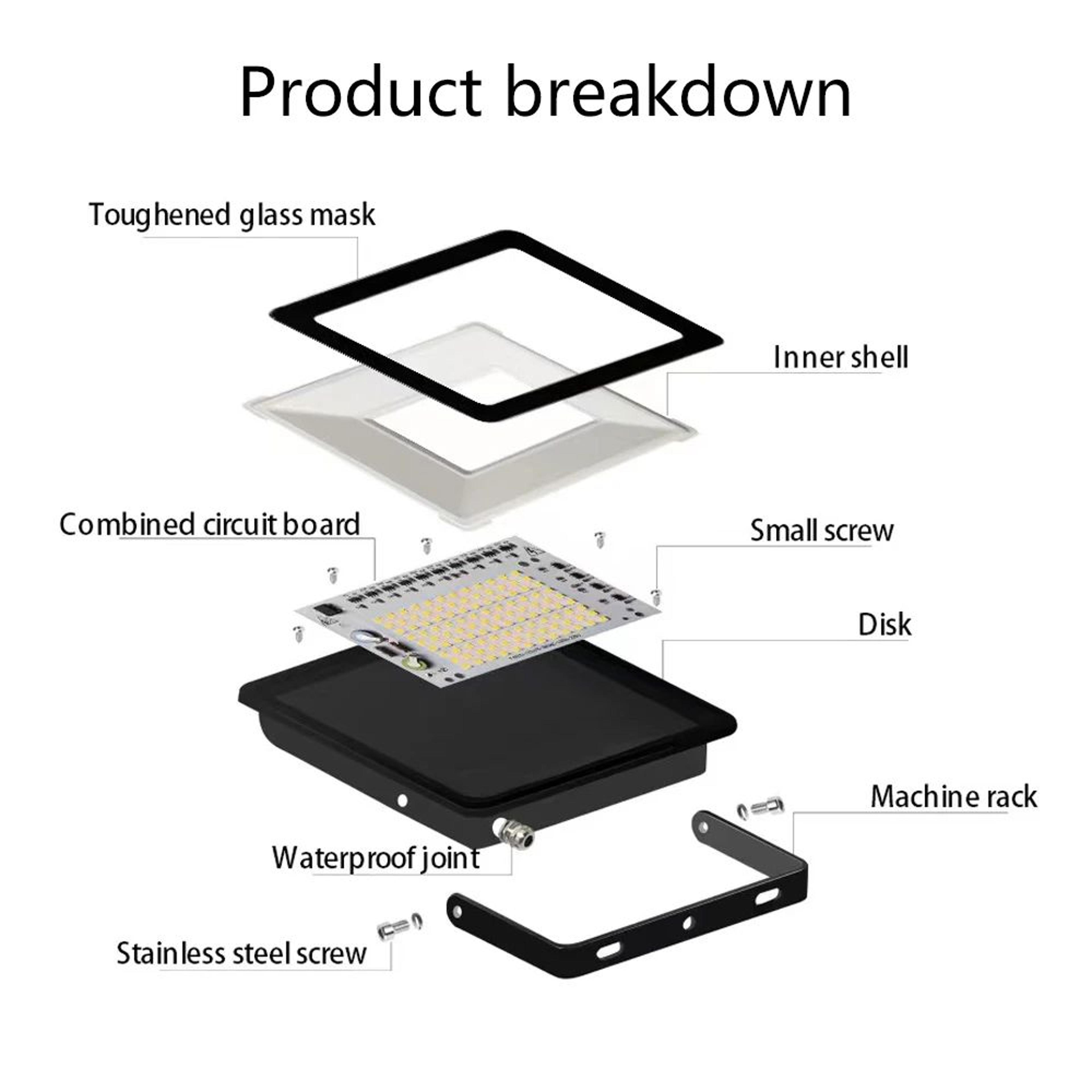 Waterproof LED Outdoor Flood Light Spotlight 2