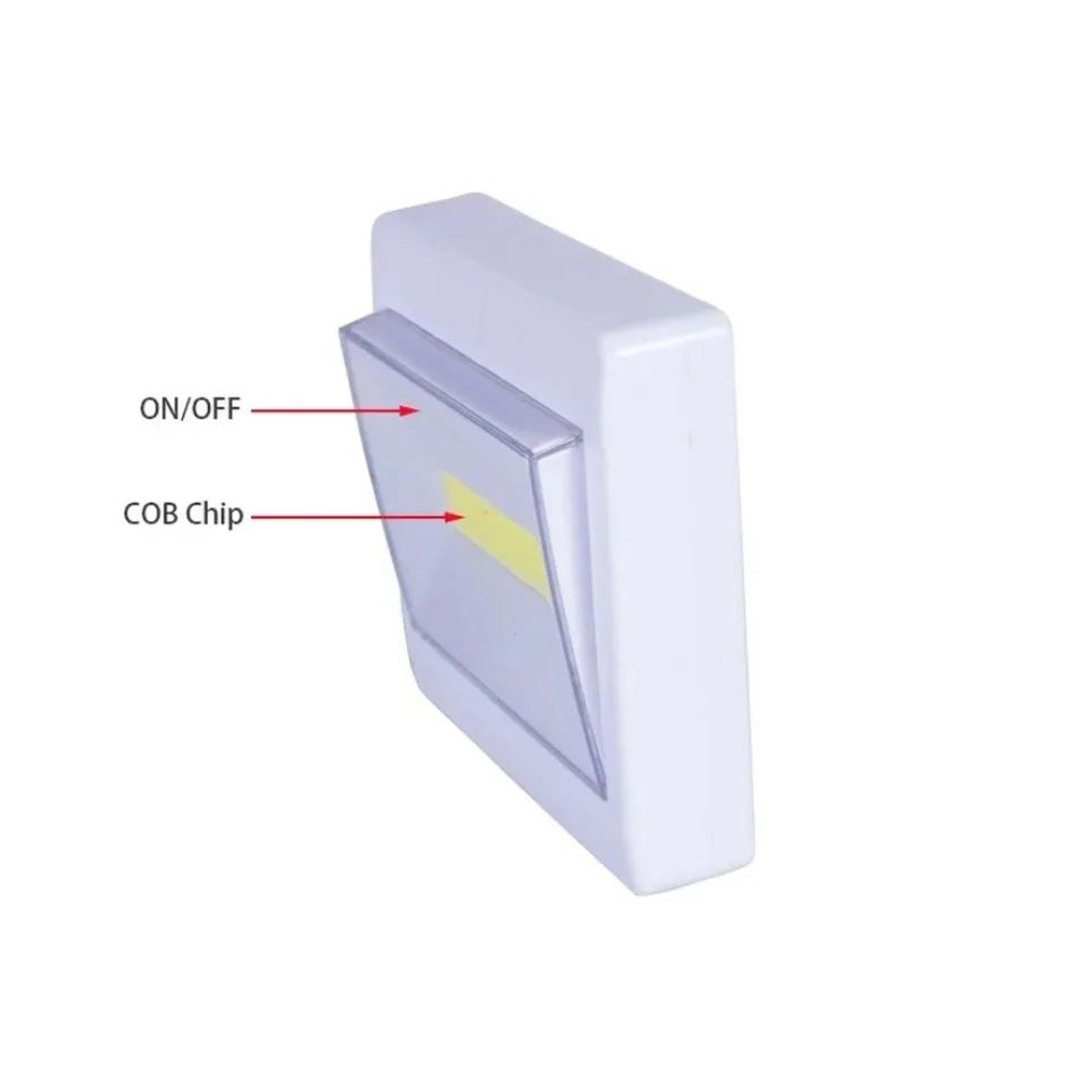2 Piece COB LED Battery Powered Wall Night Lights 3