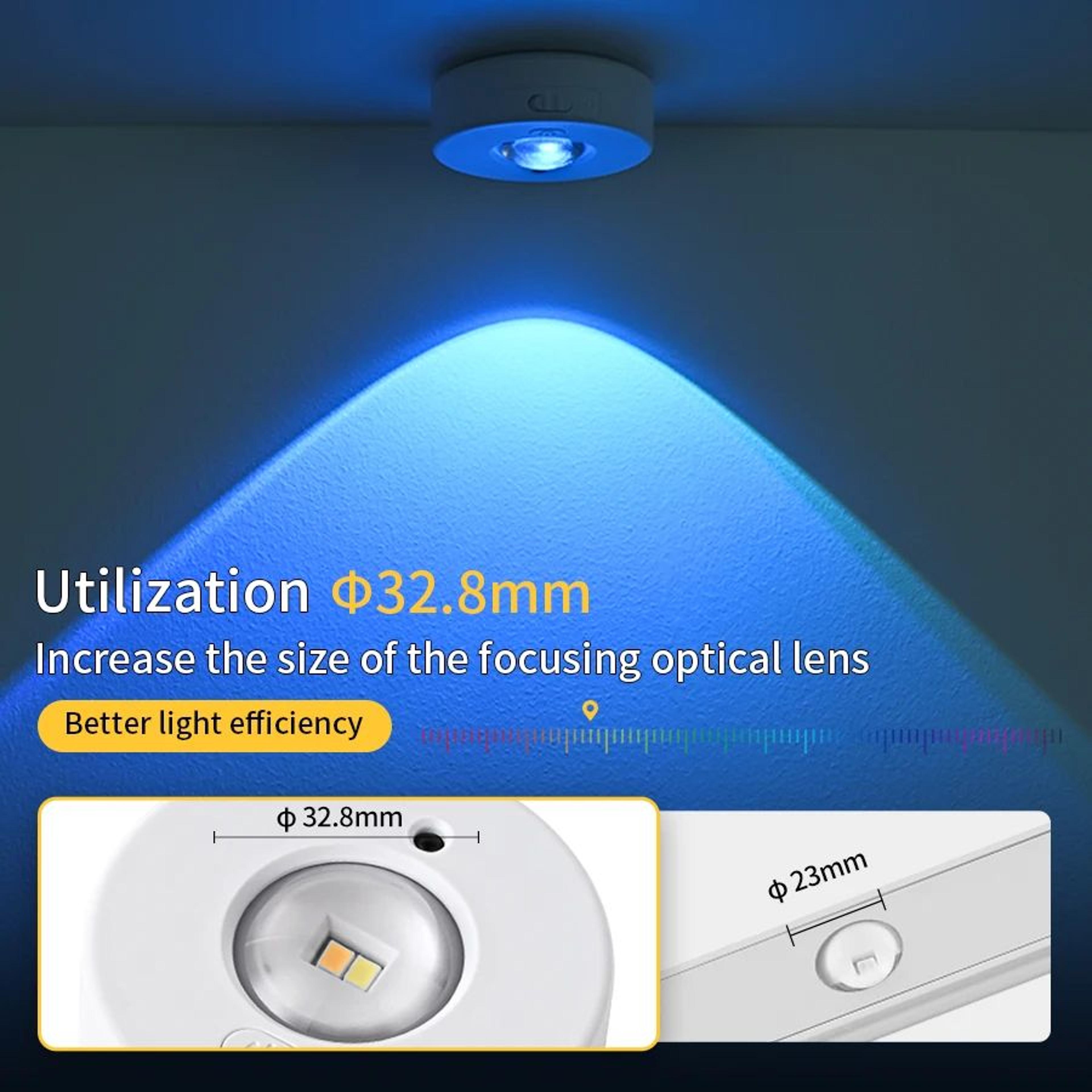 Rechargeable RGB LED Under Cabinet Spotlight 5