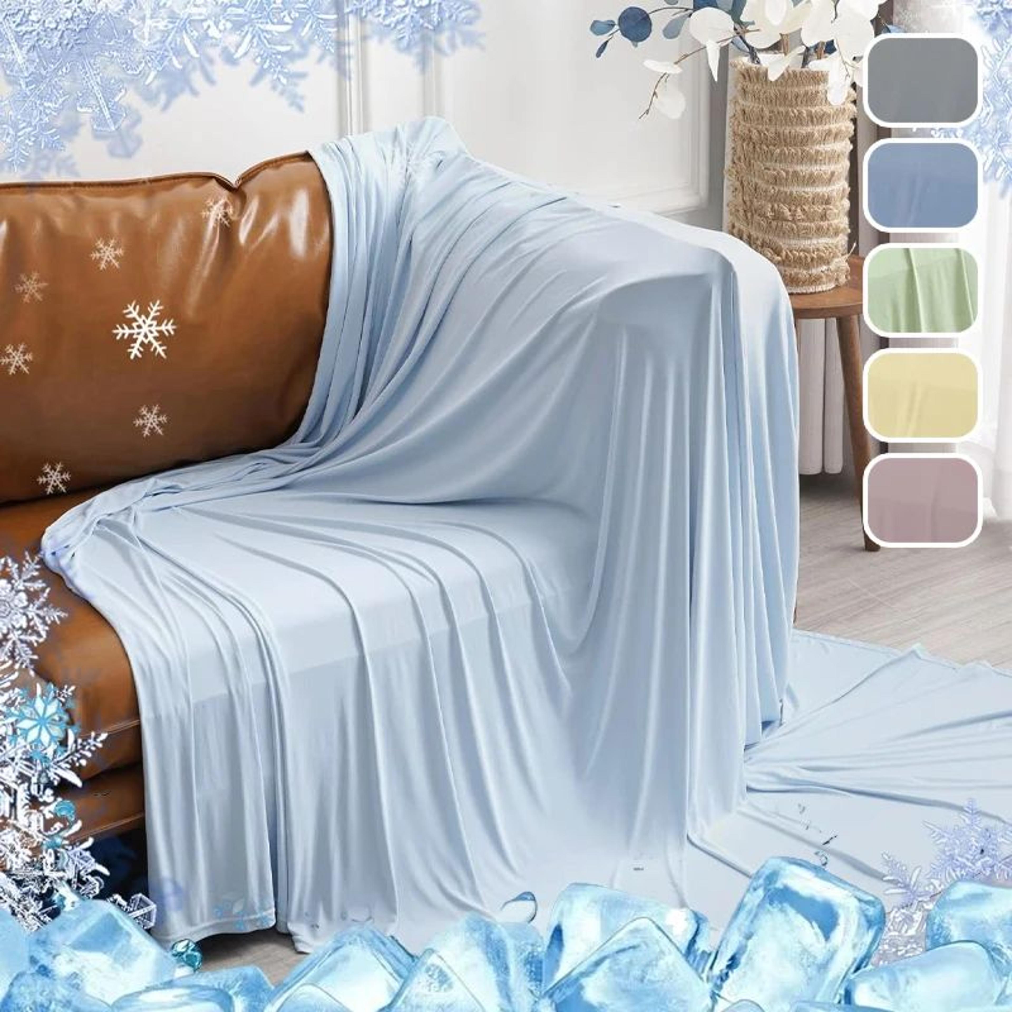 Ultra Cool Ice Silk Lightweight Summer Blanket 1