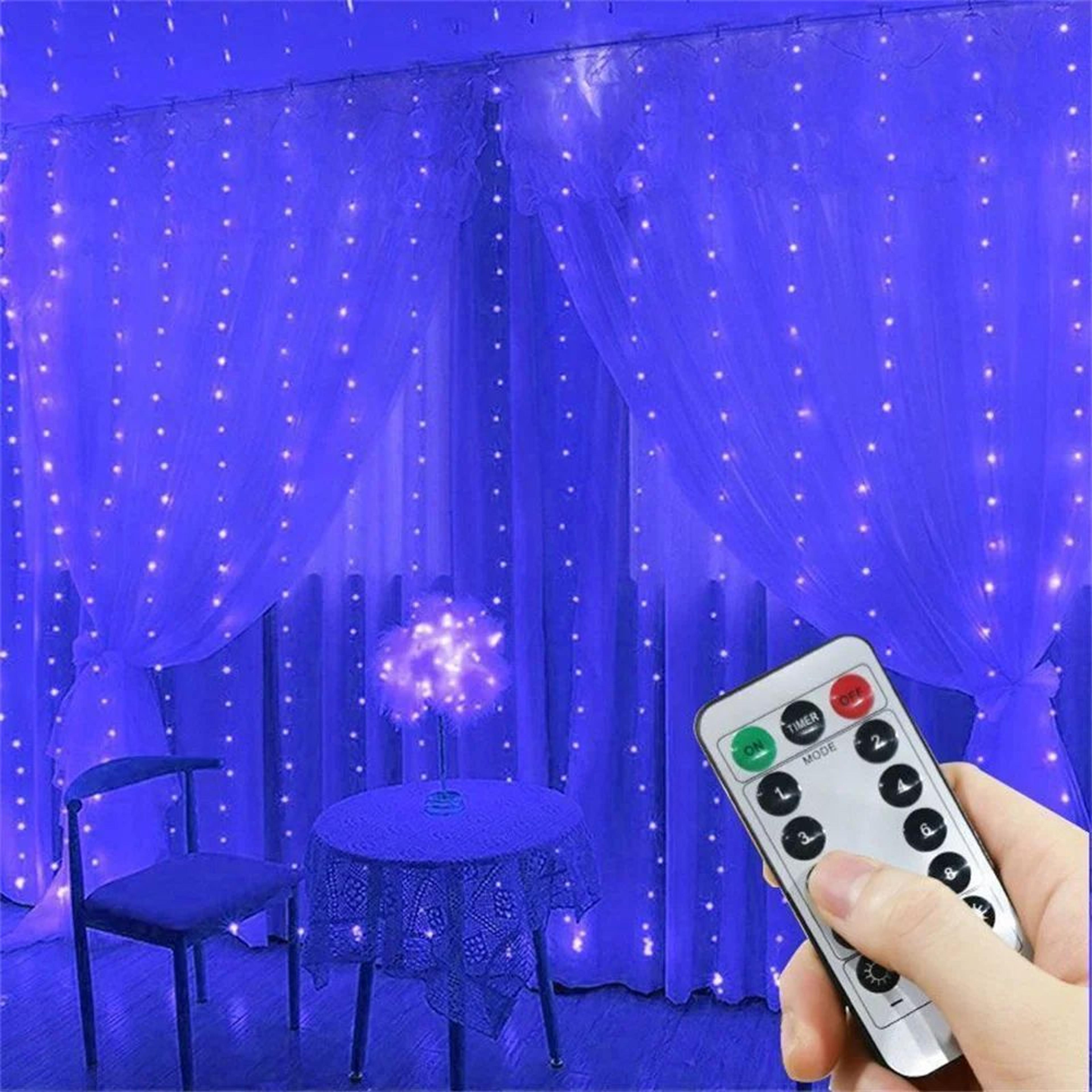 USB LED Curtain Lights With Remote For Holiday Decoration 9