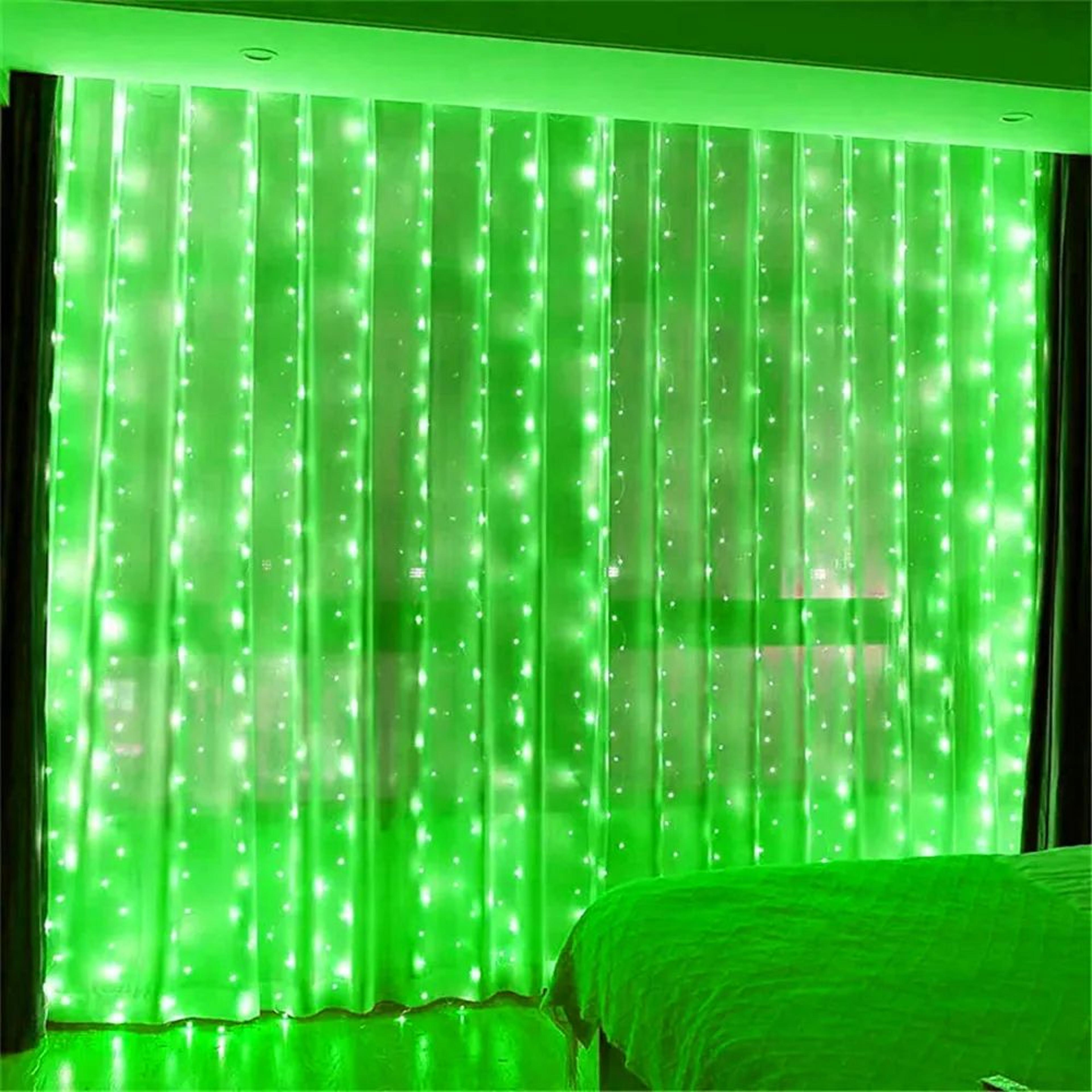 LED Fairy Curtain String Lights With Remote 11