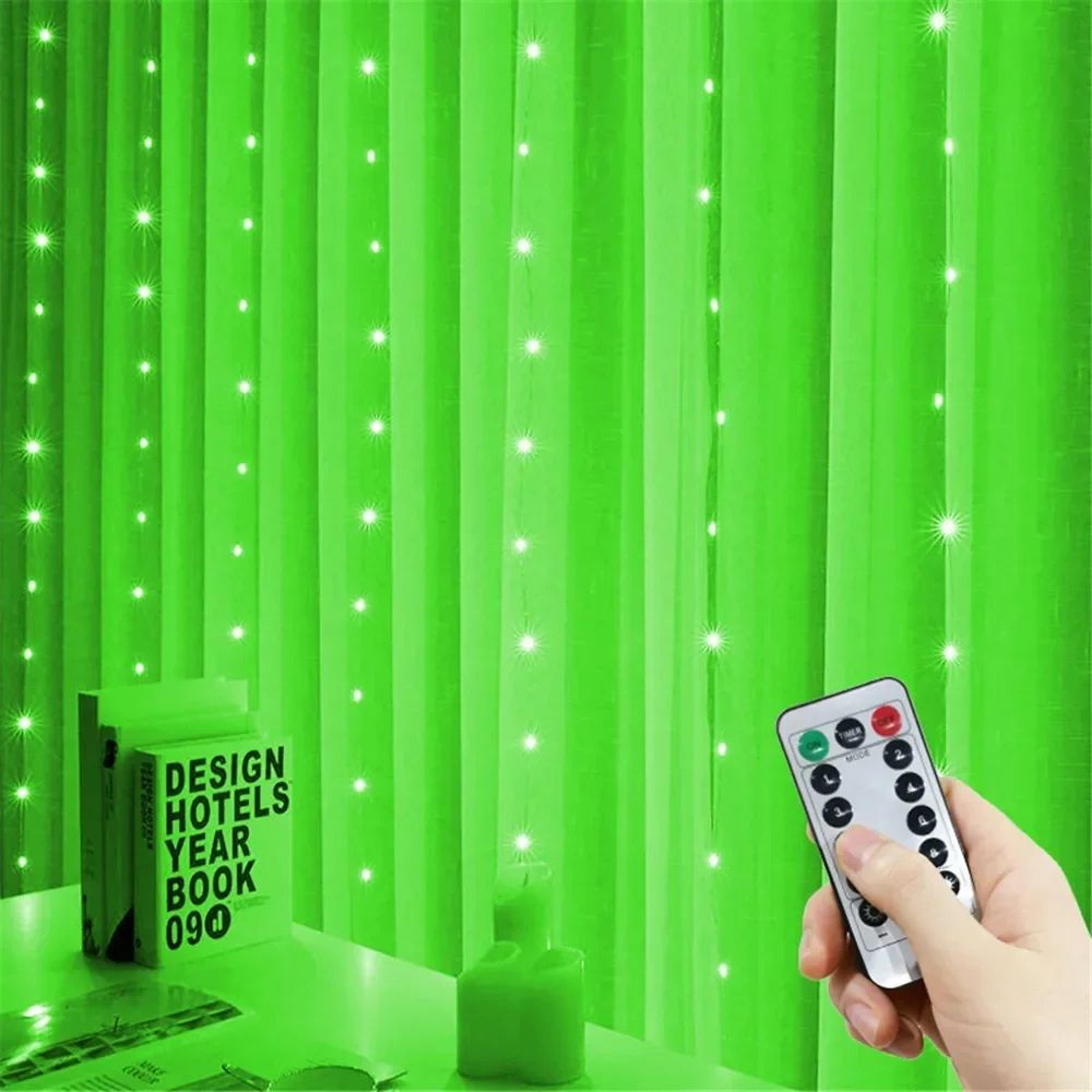 6M LED Curtain Fairy Lights With Remote Control 11