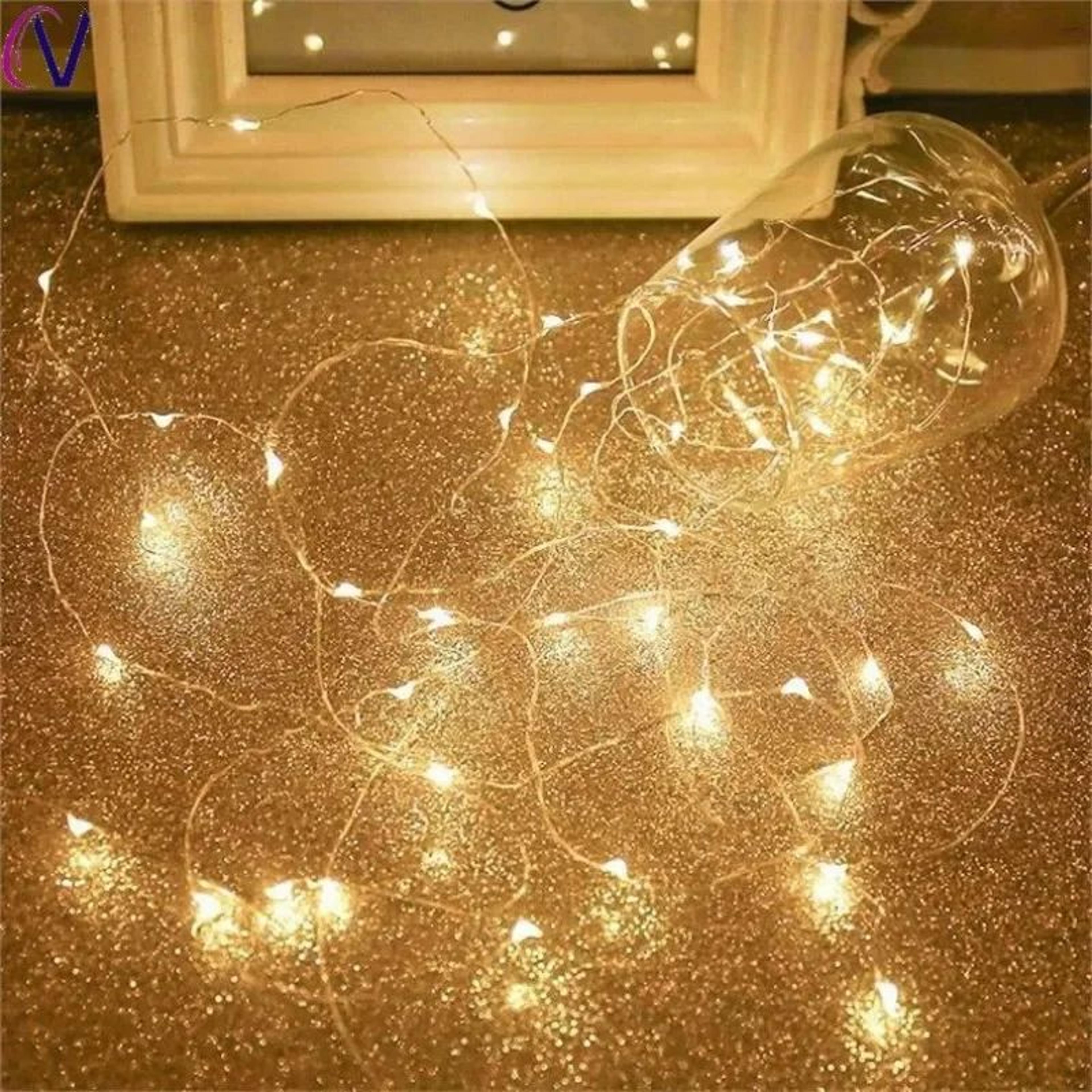 USB Copper Wire Fairy String Lights For Holiday Decor 4