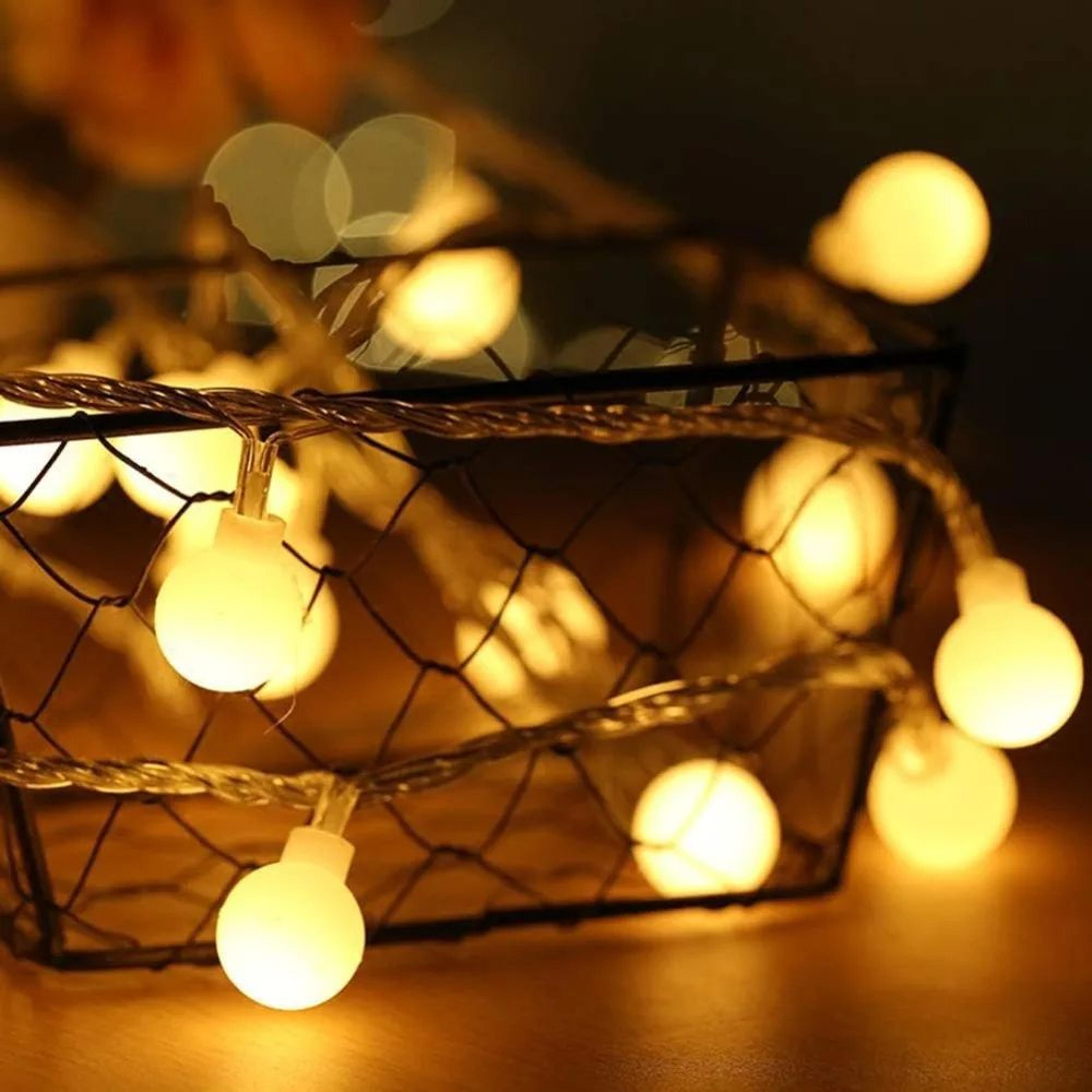 10M Ball LED Fairy String Lights For Outdoor Decor 4