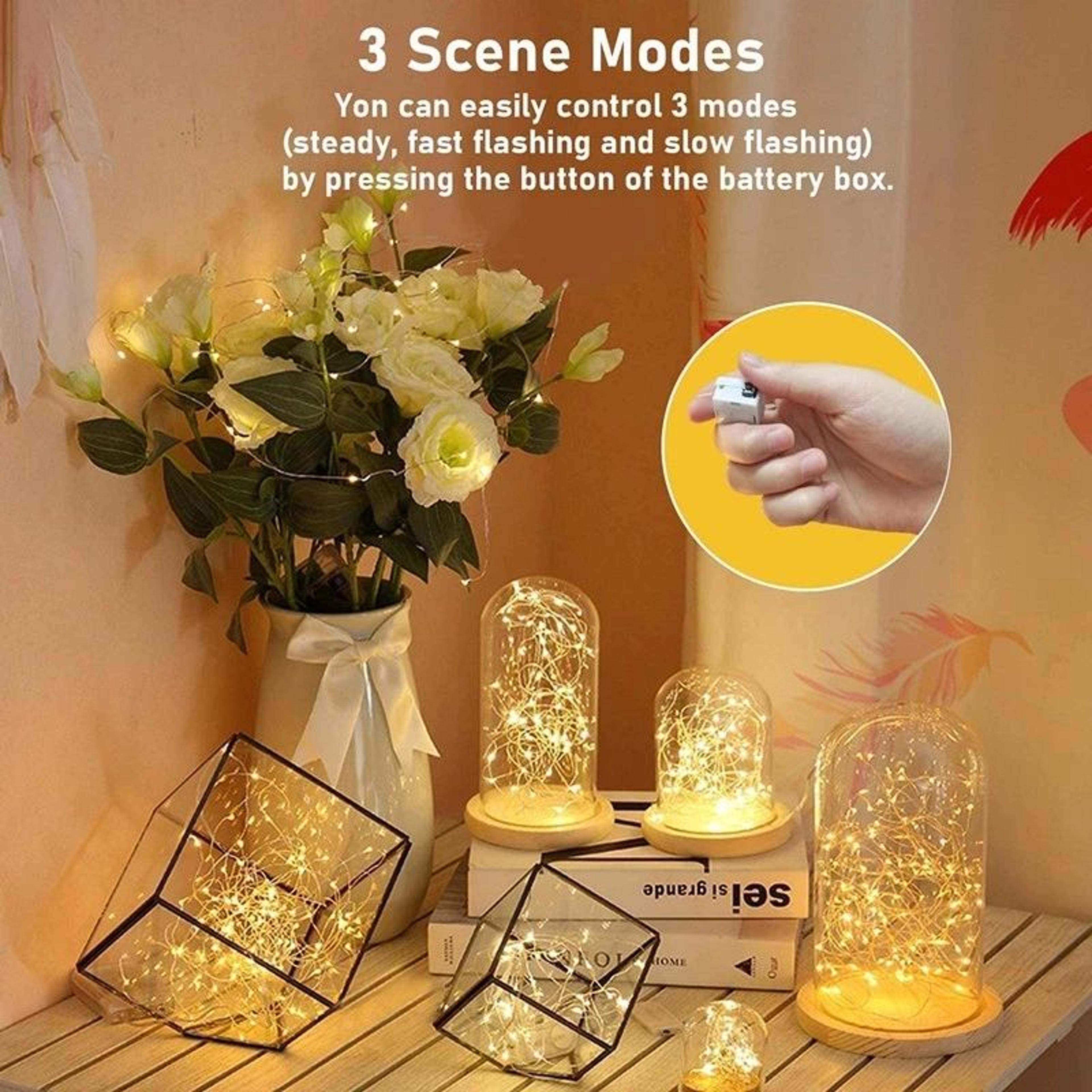Button Battery LED Fairy String Lights For Home Decor 1