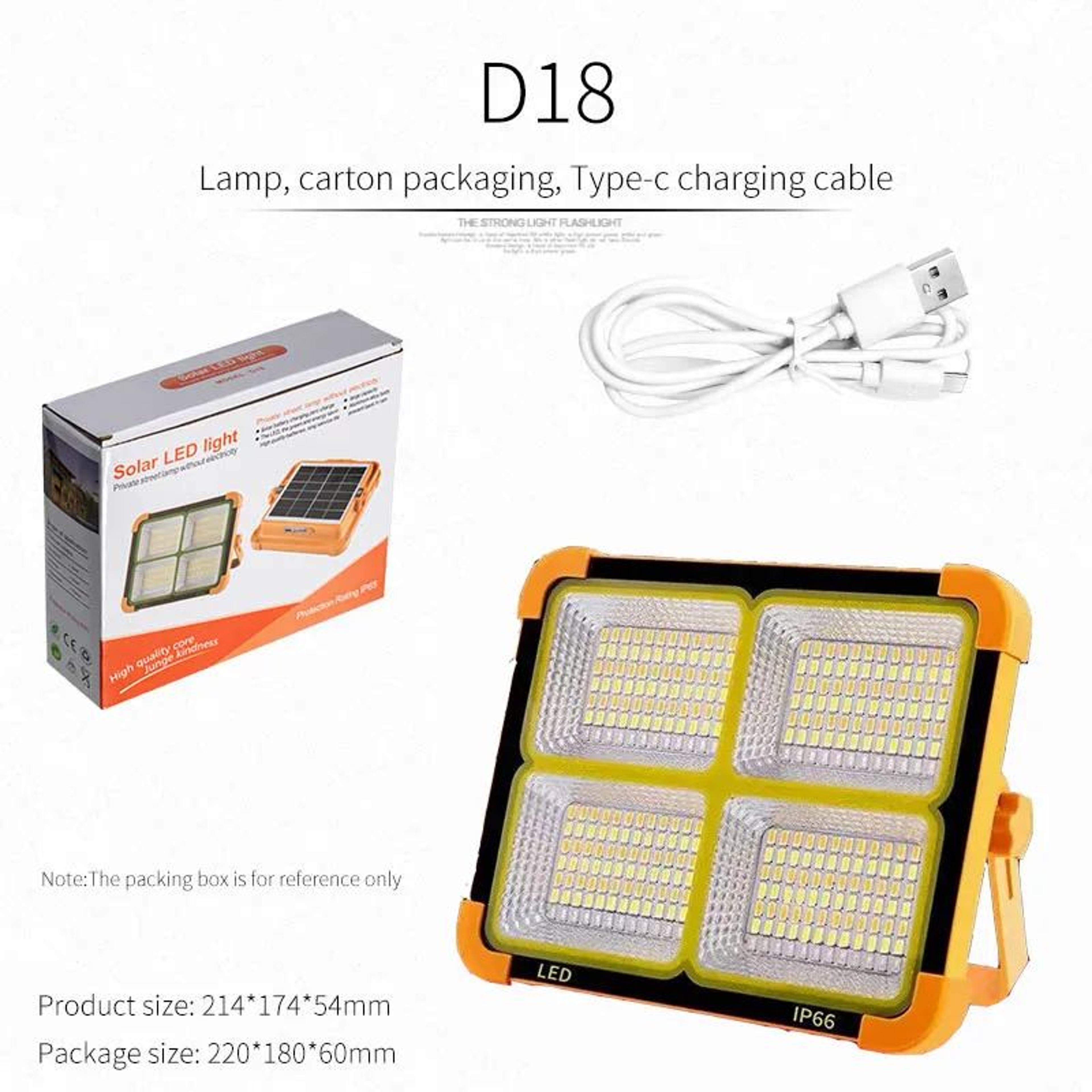 Magnetic Solar Rechargeable LED Camping Lantern With Power Bank 5