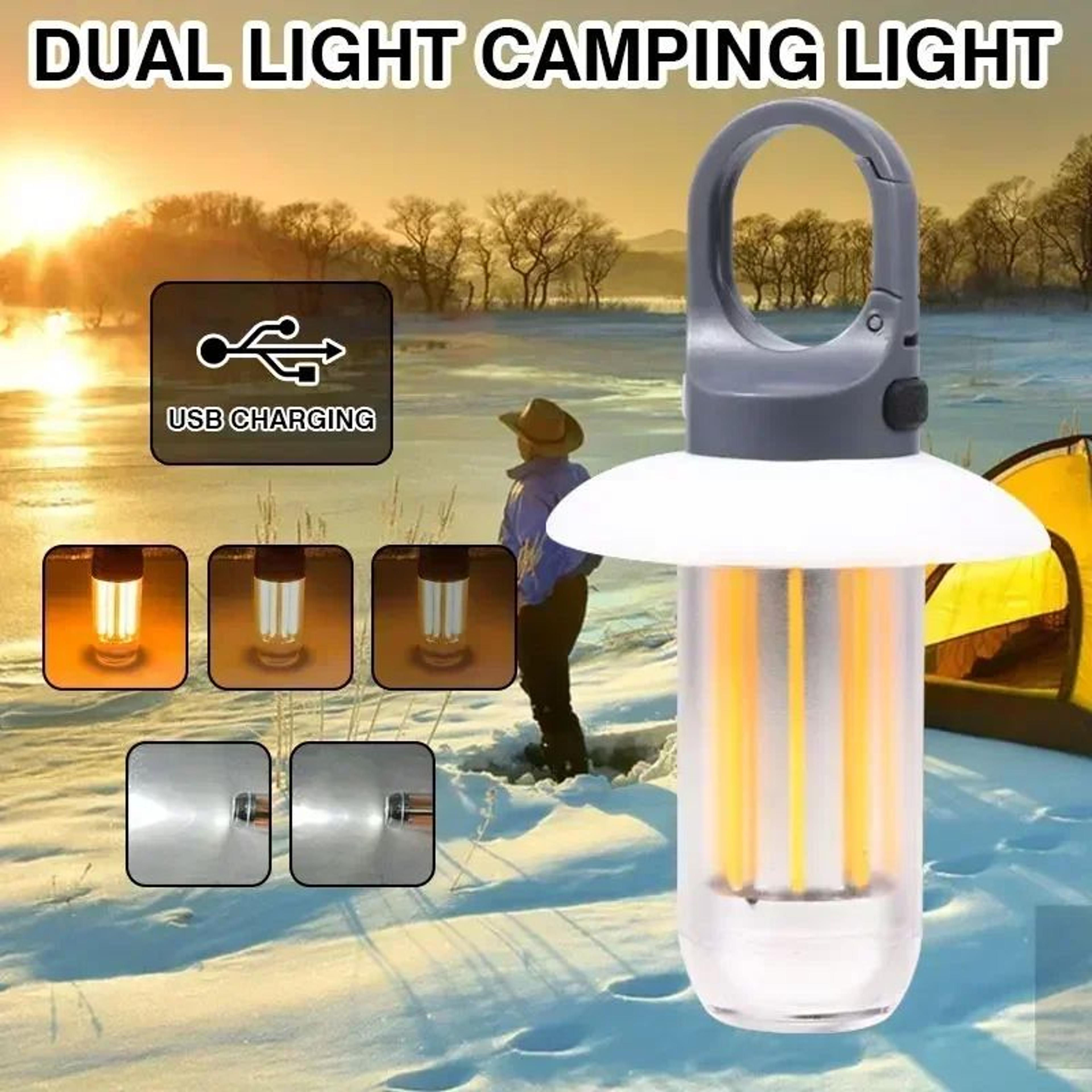 USB C Rechargeable LED Camping Lantern With Hanging Hook 6