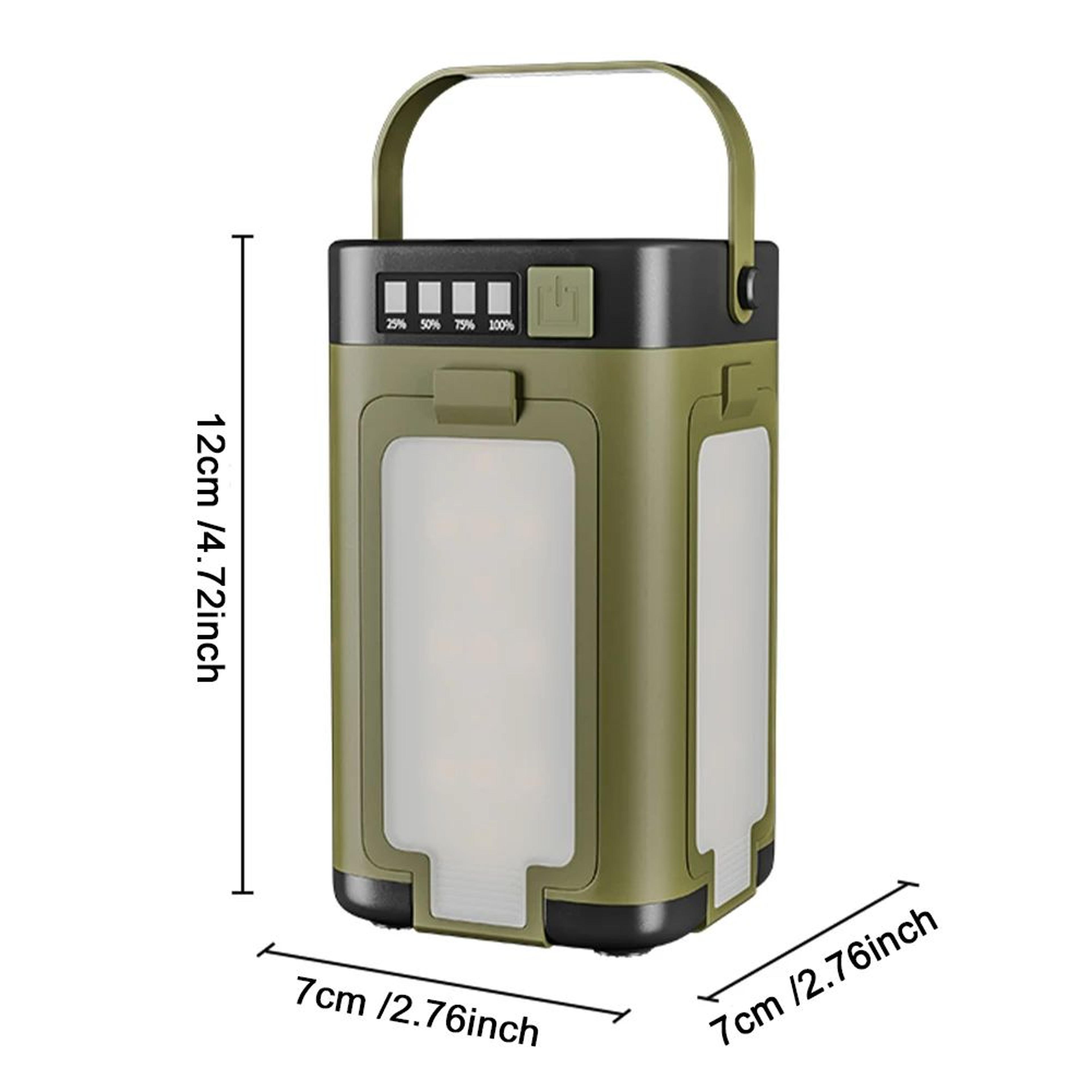 Foldable Rechargeable LED Camping Lantern With Power Bank 10