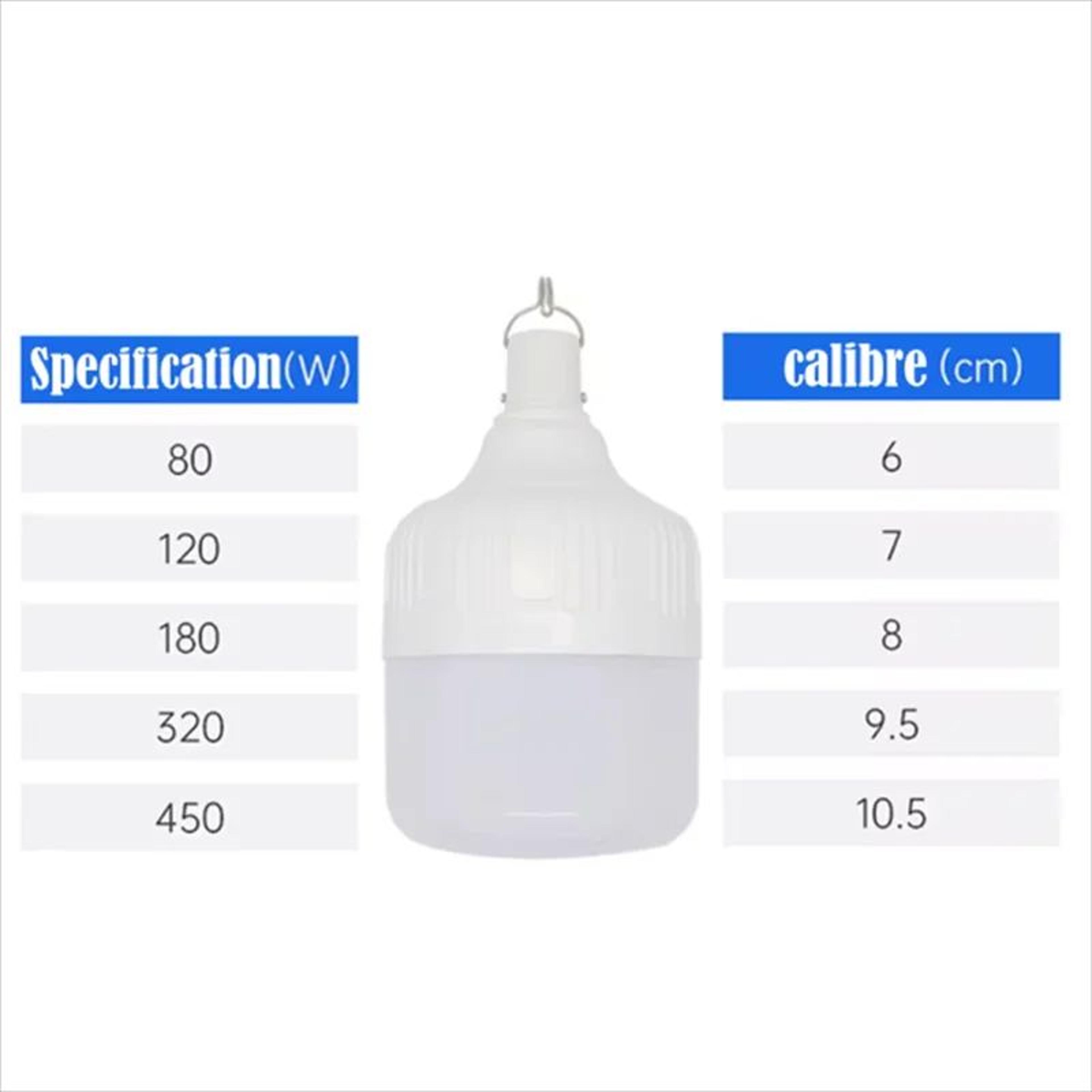 Portable Rechargeable Dimmable LED Camping Lantern With Hook 2