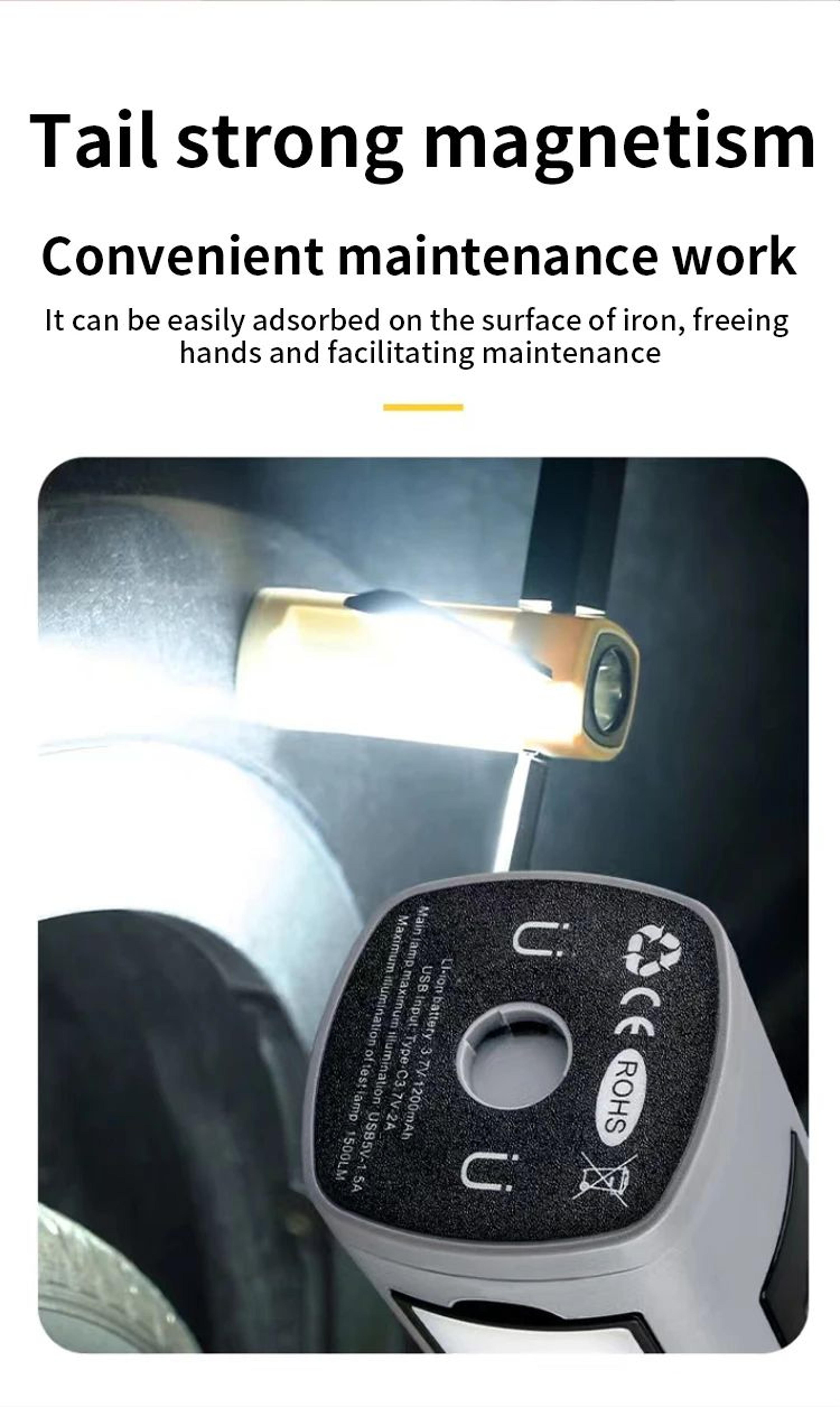 Foldable Rechargeable Camping Lantern With Battery Display 11
