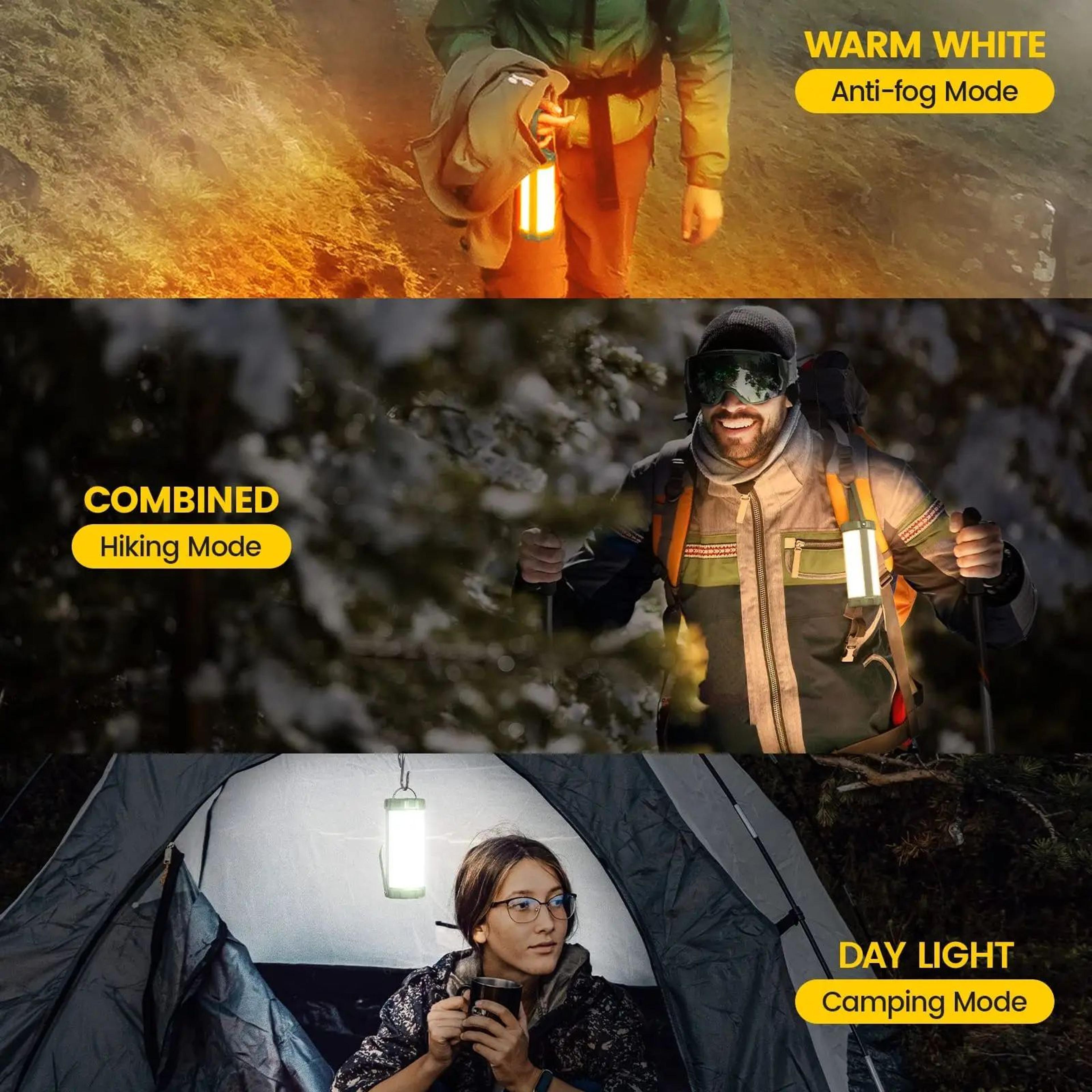 106 LED Rechargeable Camping Lantern With Power Bank 5