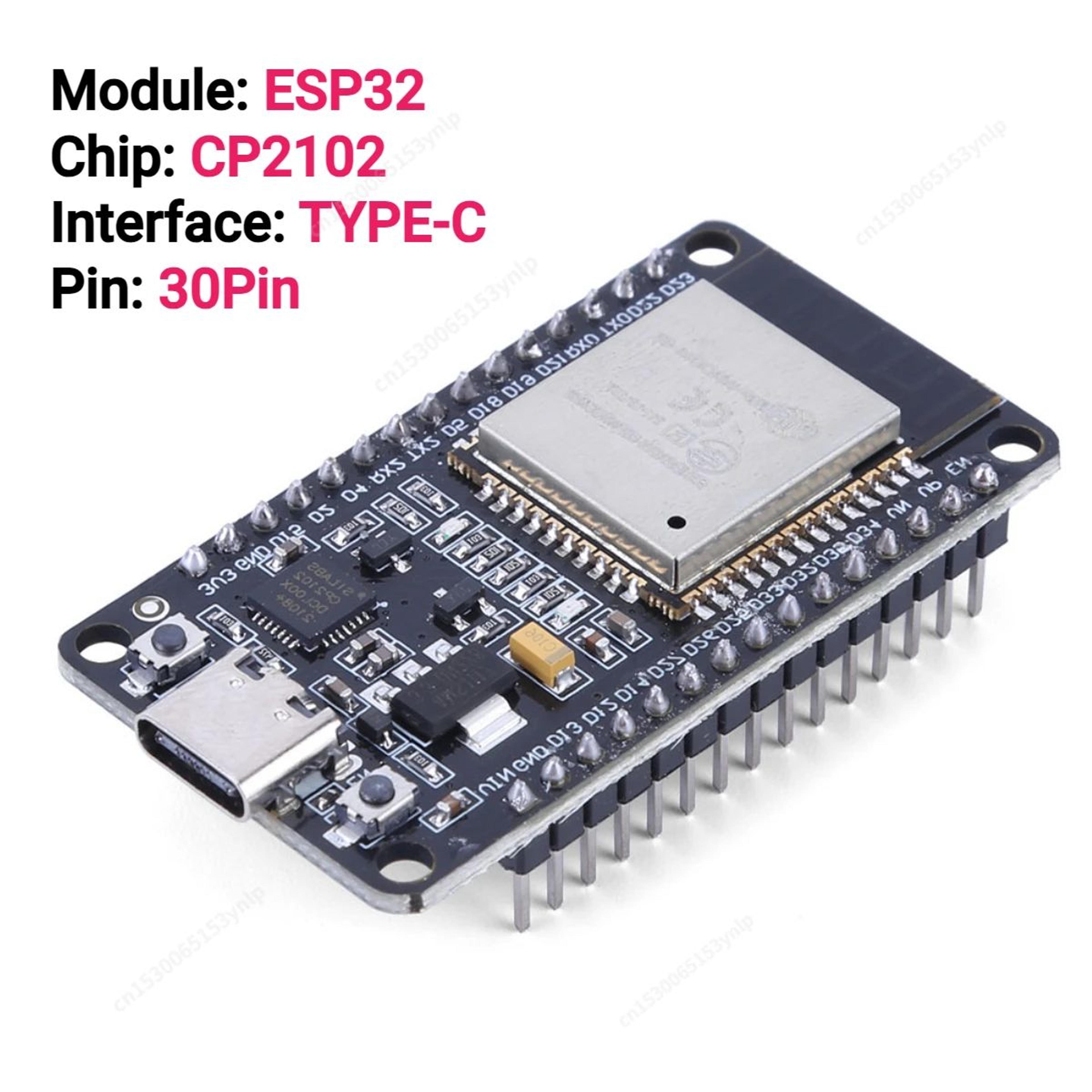 ESP32 Dual Core WiFi Bluetooth Type C Development Board 12